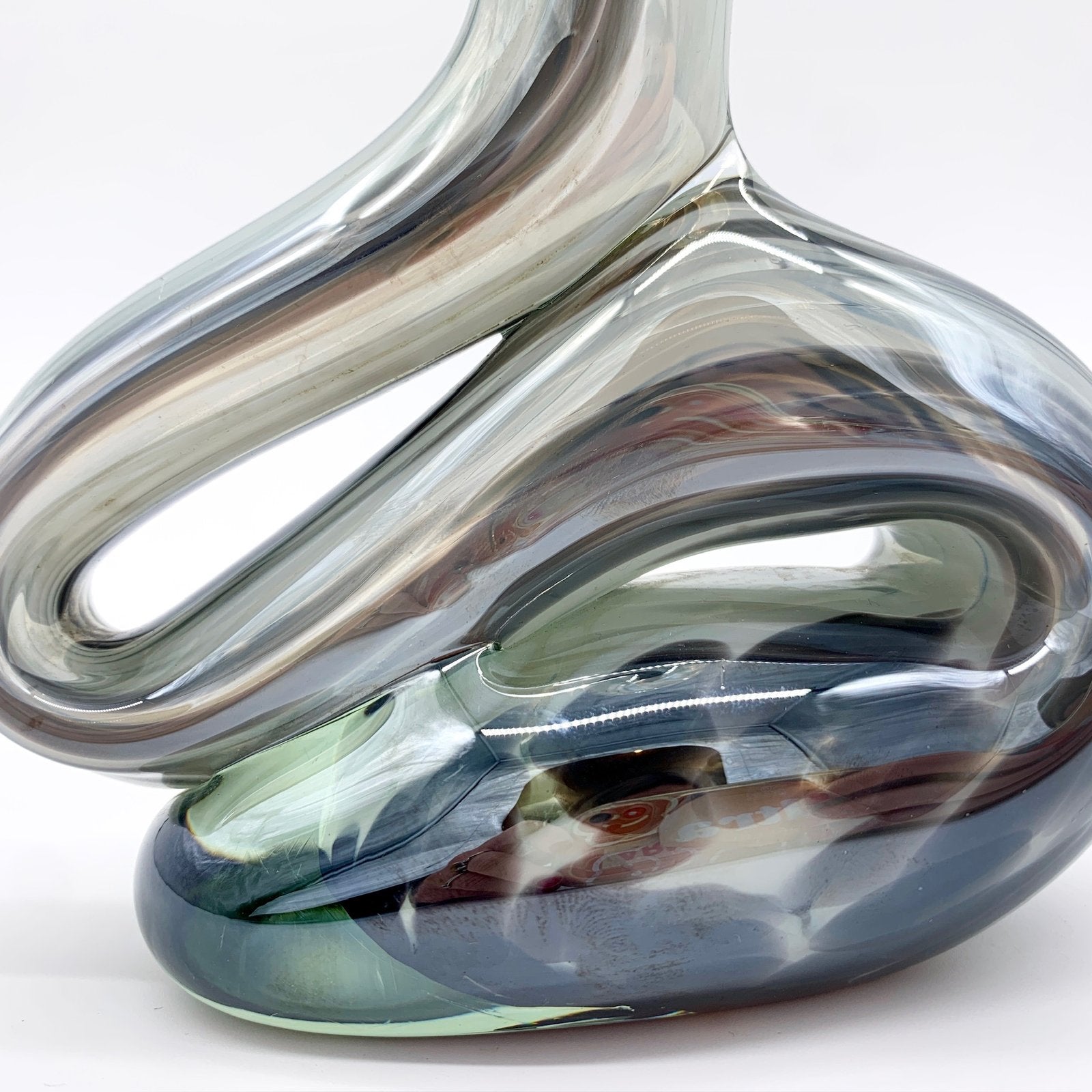 BOUGEOIR VERRE SOUFFLÉ, MURANO, 1960