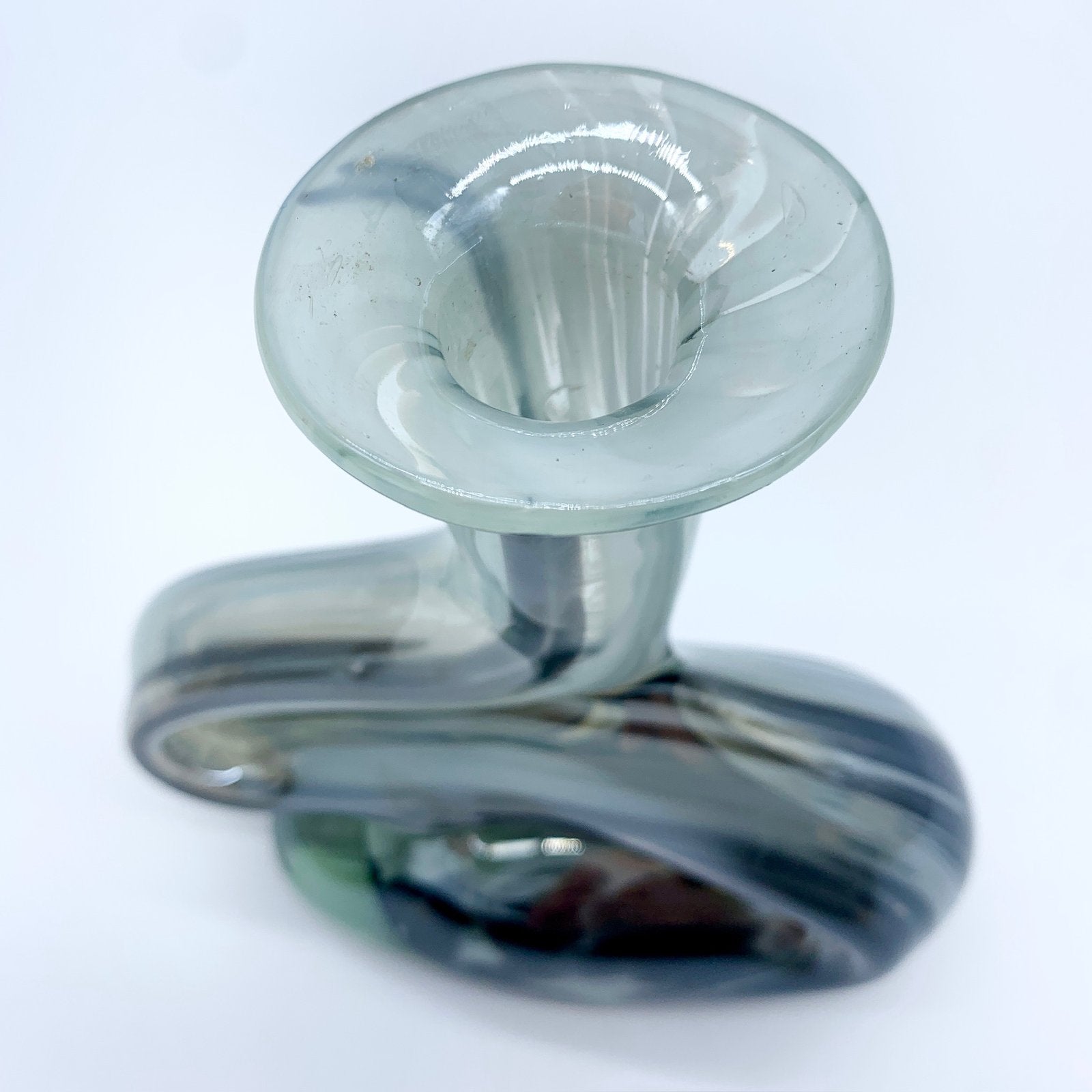 BOUGEOIR VERRE SOUFFLÉ, MURANO, 1960