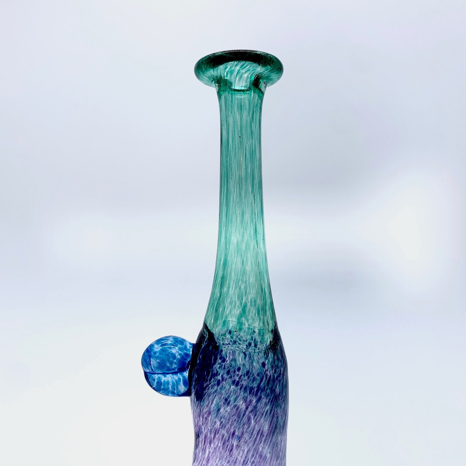 VASE WIND PIPE, BERTIL DE VALLIEN, KOSTA BODA, SUÈDE, 1980