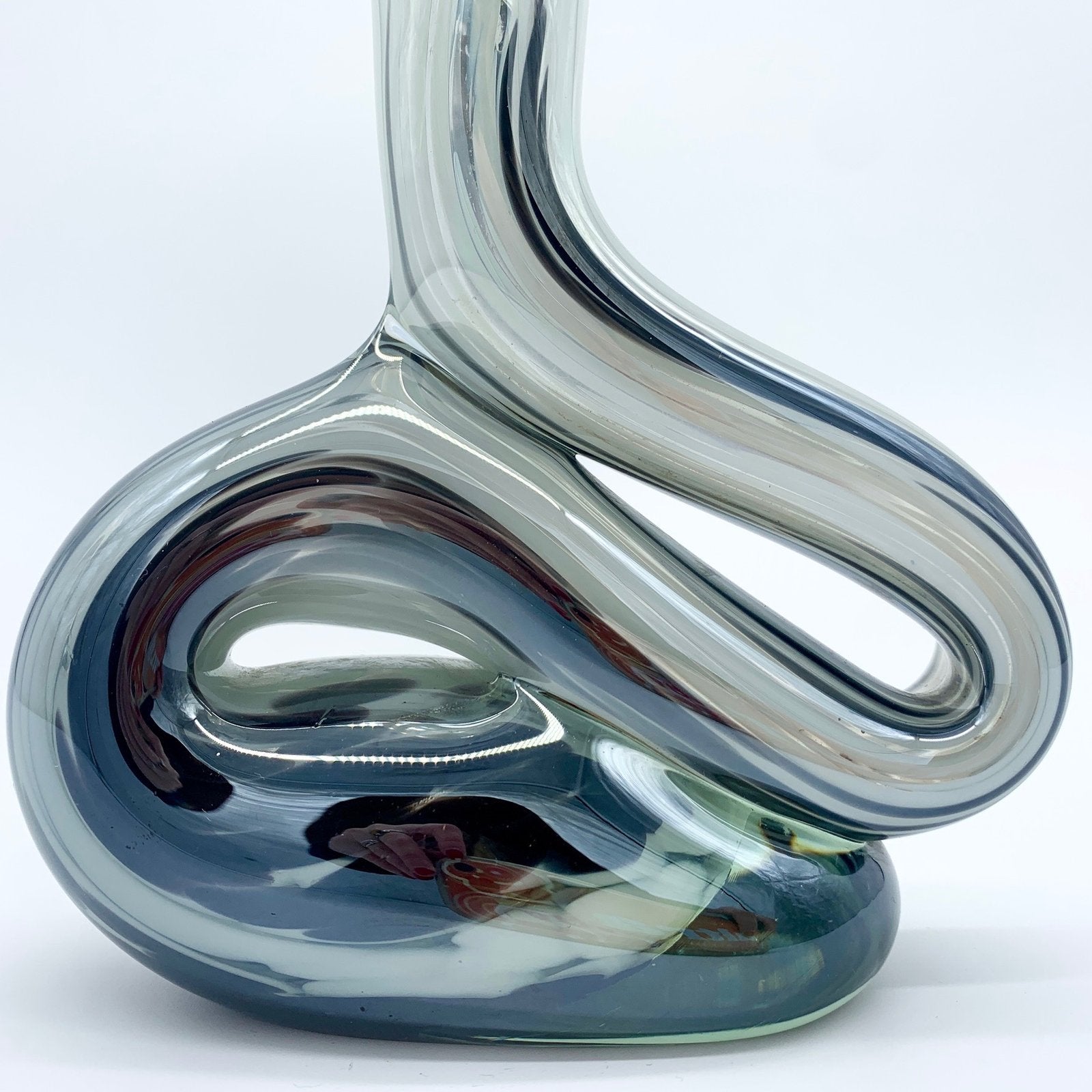 BOUGEOIR VERRE SOUFFLÉ, MURANO, 1960