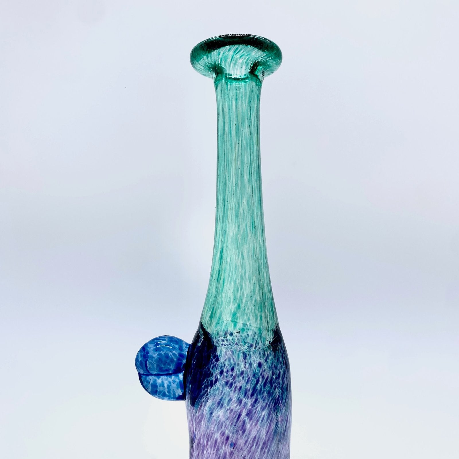 VASE WIND PIPE, BERTIL DE VALLIEN, KOSTA BODA, SUÈDE, 1980
