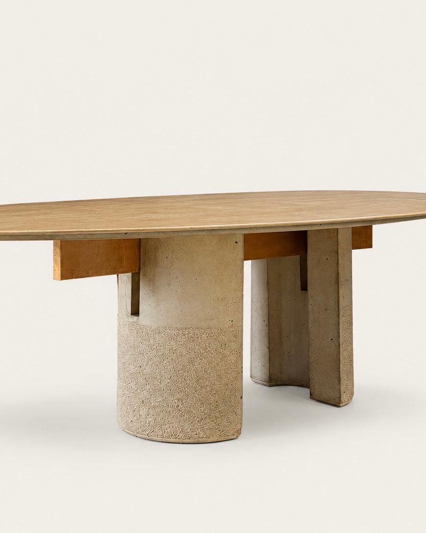 TABLE À MANGER PAR GIOVANNI OFFREDI  POUR "SAPORITI ITALIA"— 1970s