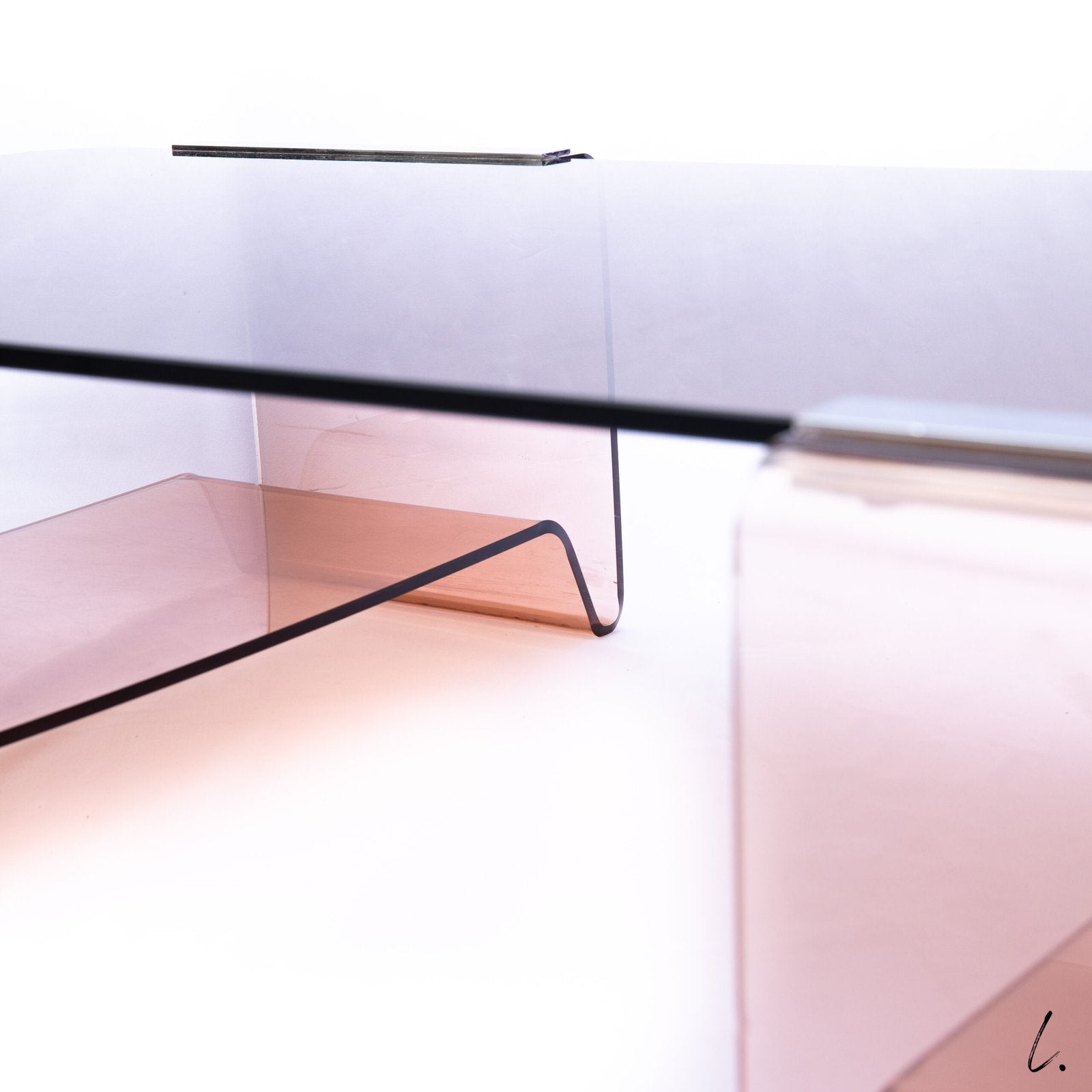 COFFEE TABLE MICHEL DUMAS FOR ROCHE BOBOIS, 1970