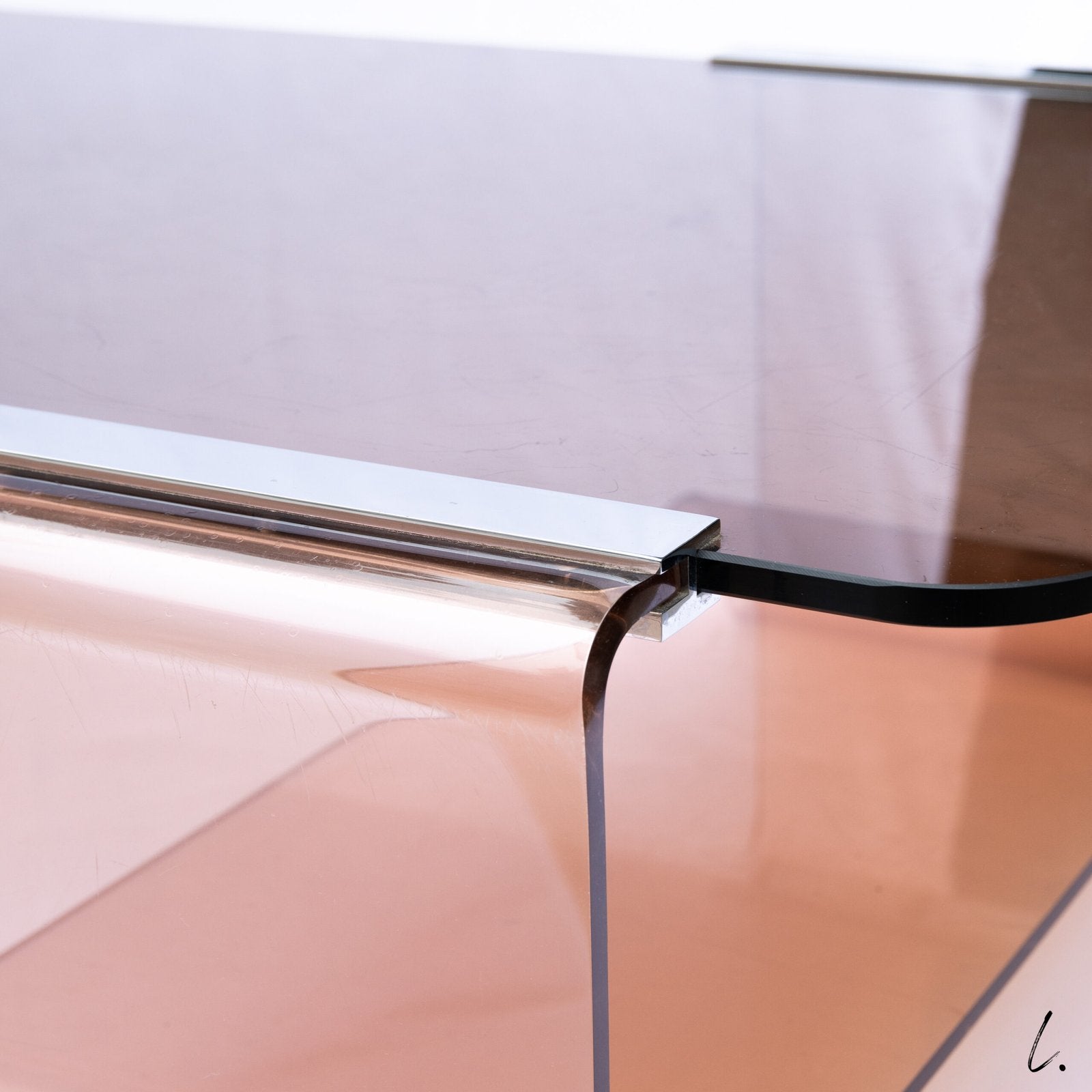 COFFEE TABLE MICHEL DUMAS FOR ROCHE BOBOIS, 1970