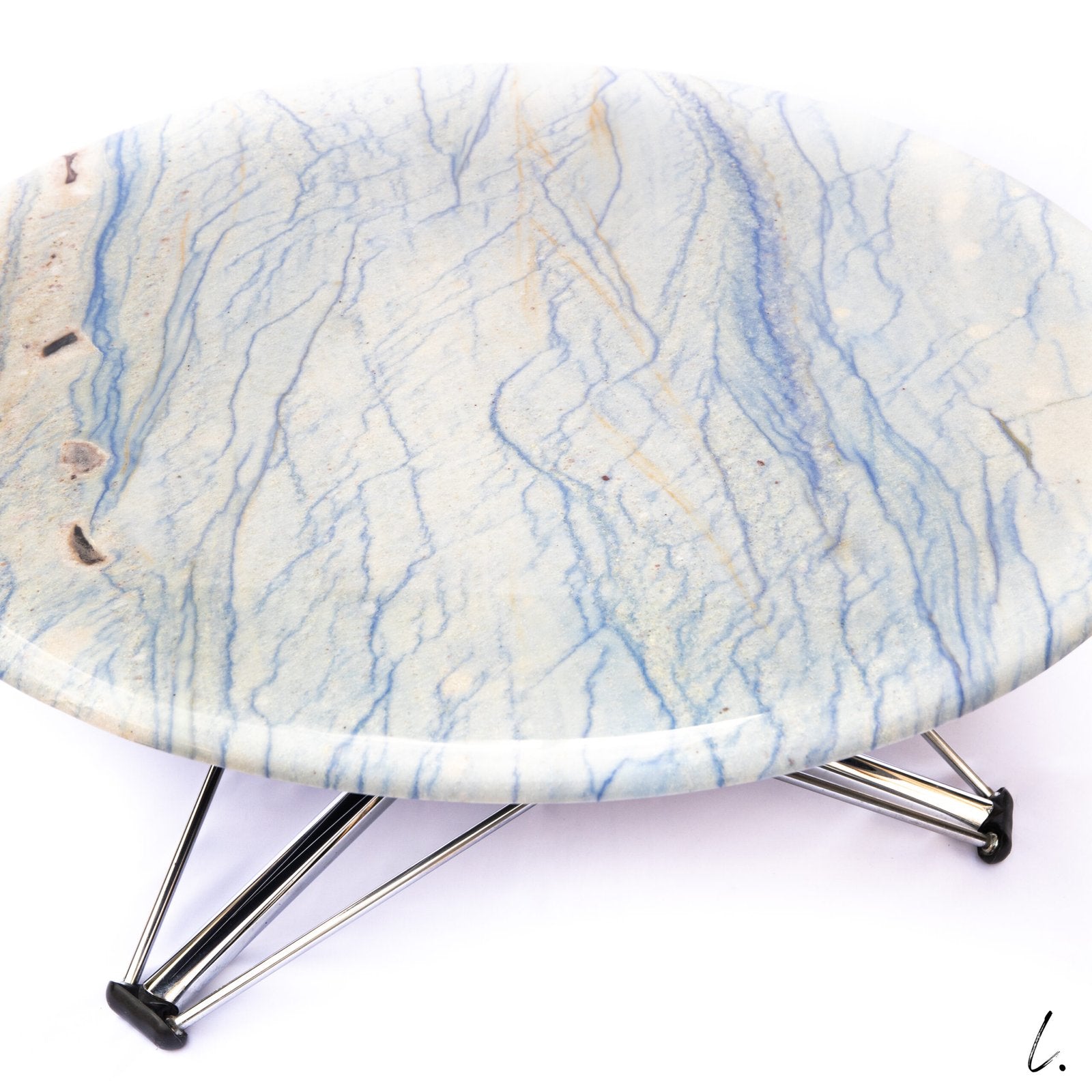 "LEM" TABLE, BLUE MARBLE FOR MAGIS, 1980