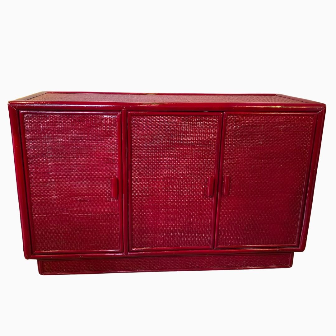 BUFFET CANNAGE ET ROTIN 70s