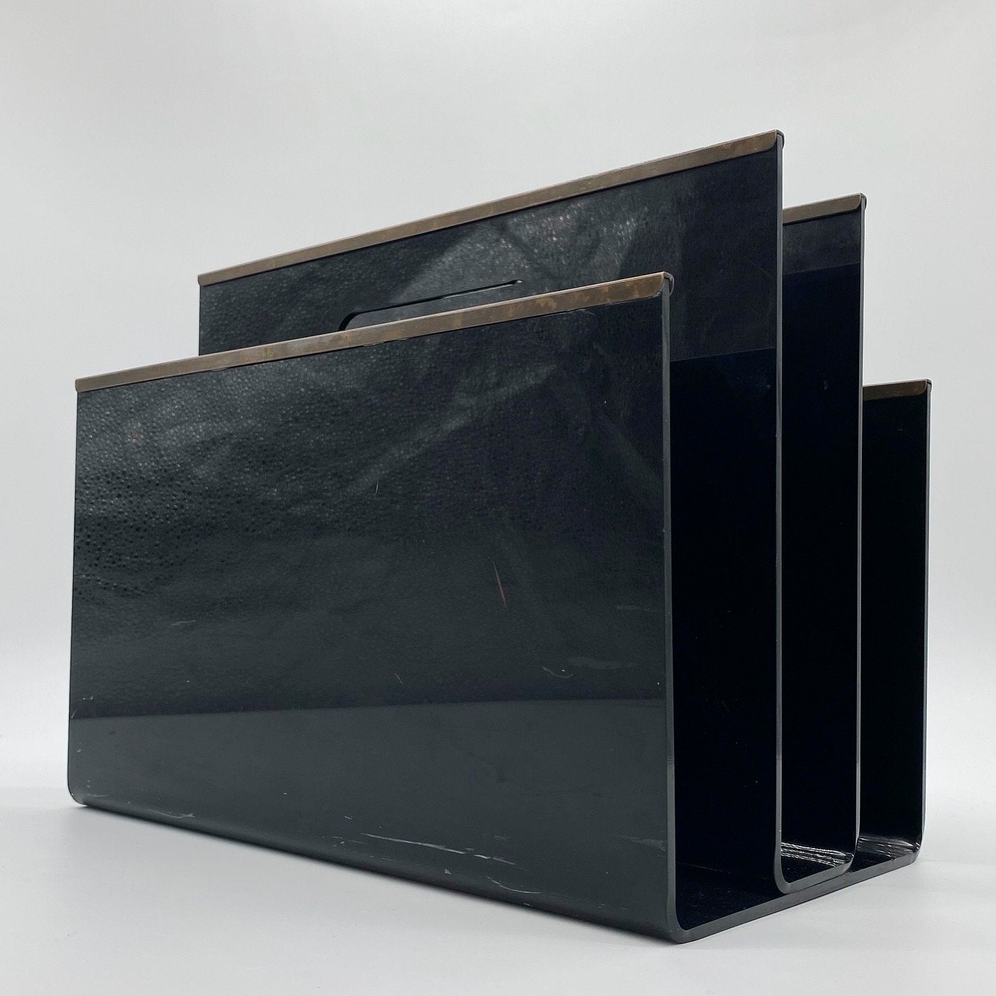 PORTE REVUES / RANGE VINYLES "MAISON MERCIER" - 1970s, PARIS