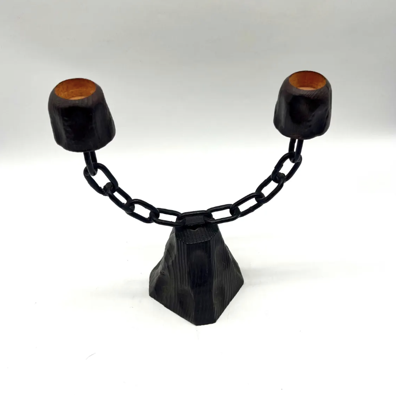 CHANDELIER BRUTALISTE, 1950