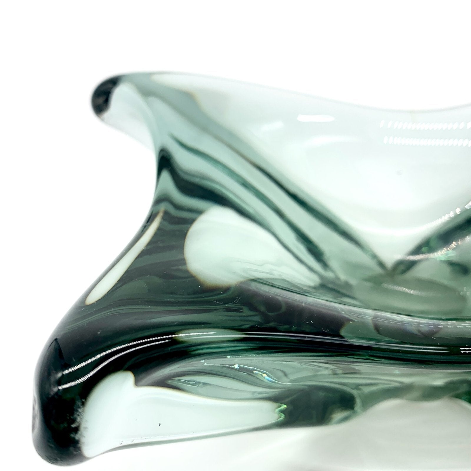 VIDE POCHE MURANO, FORME LIBRE, GRIS FUMÉ, 1960