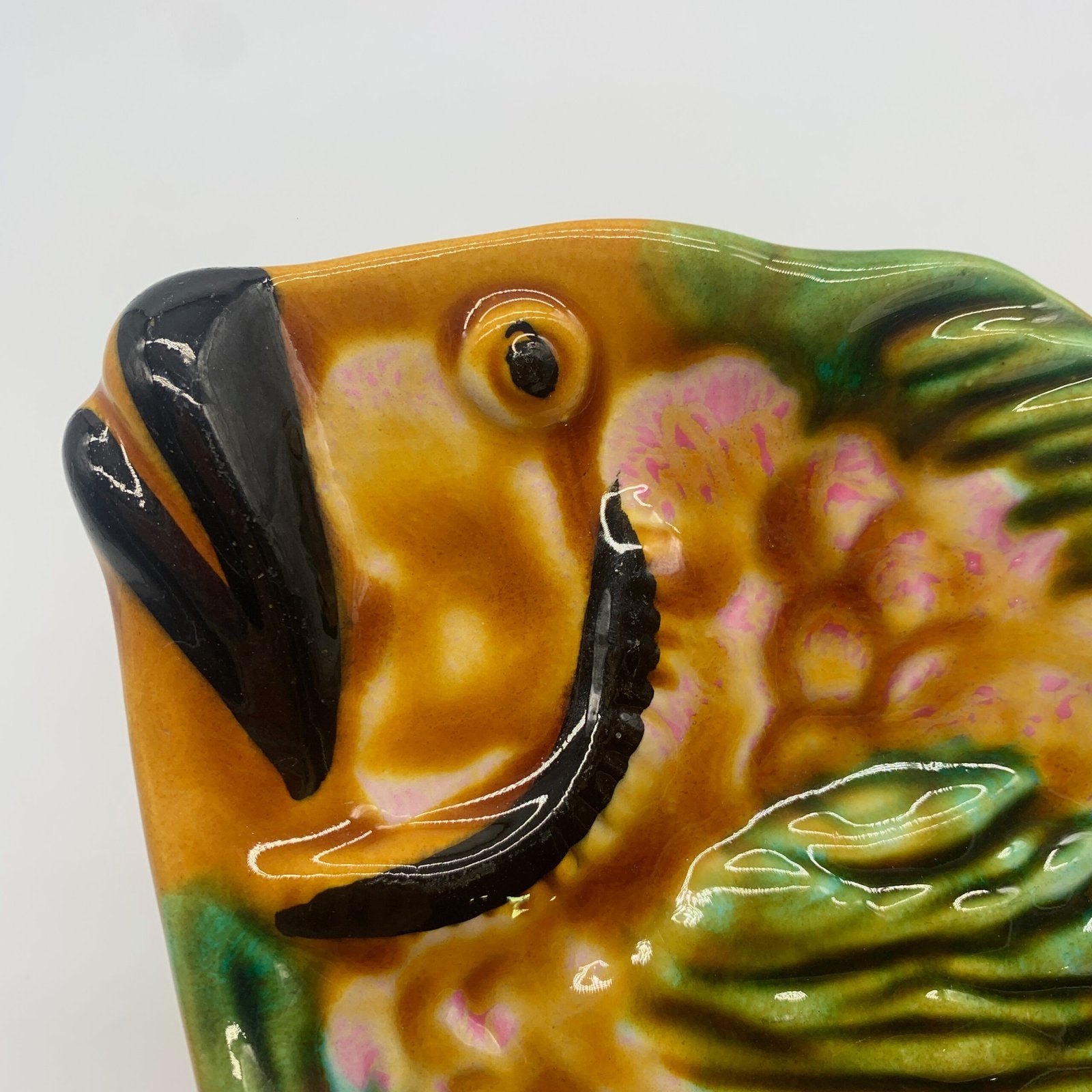BEURRIER / COUTEAU "POISSON", VALLAURIS, 1960s