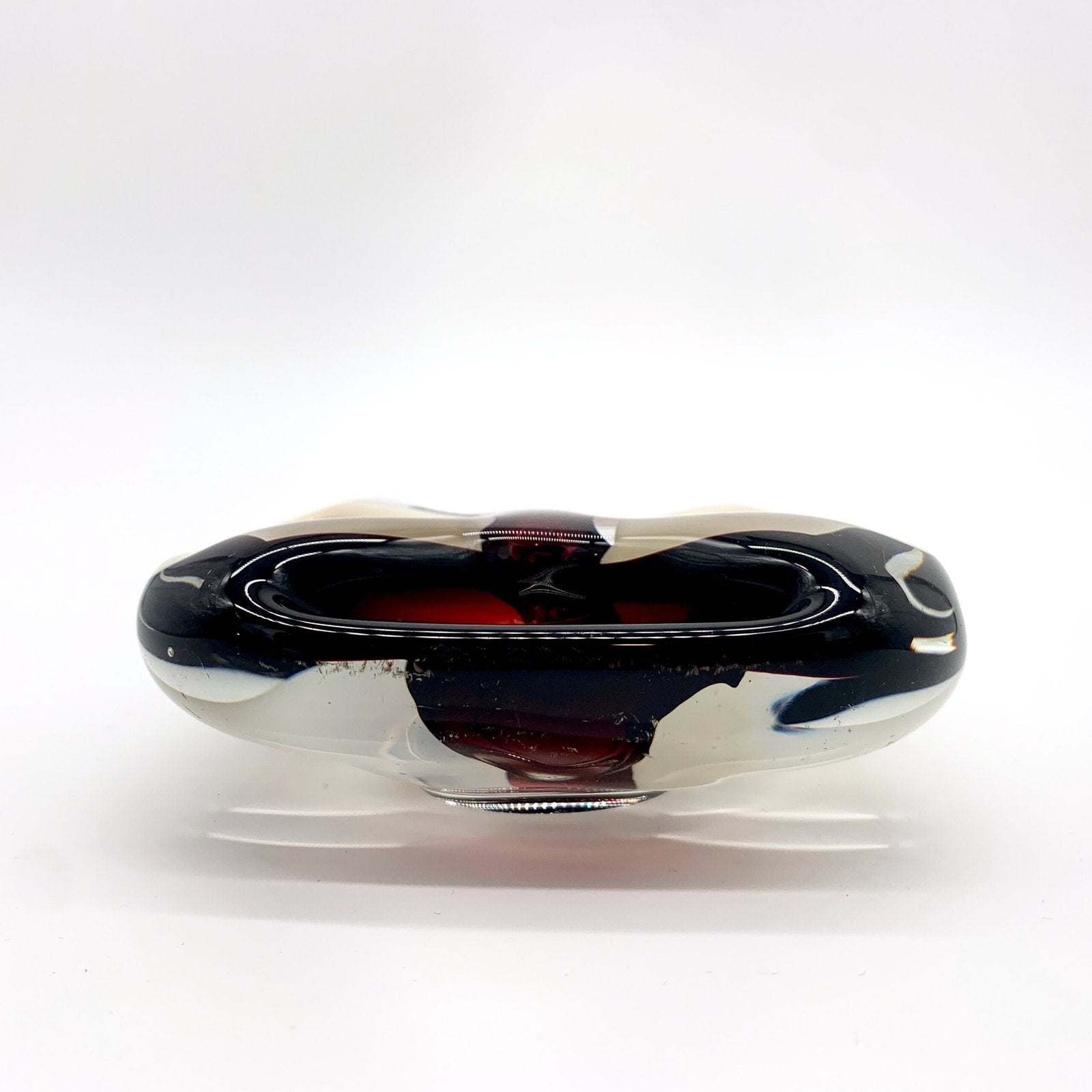 CENDRIER QUATRE COMPARTIMENTS, MURANO, 1960