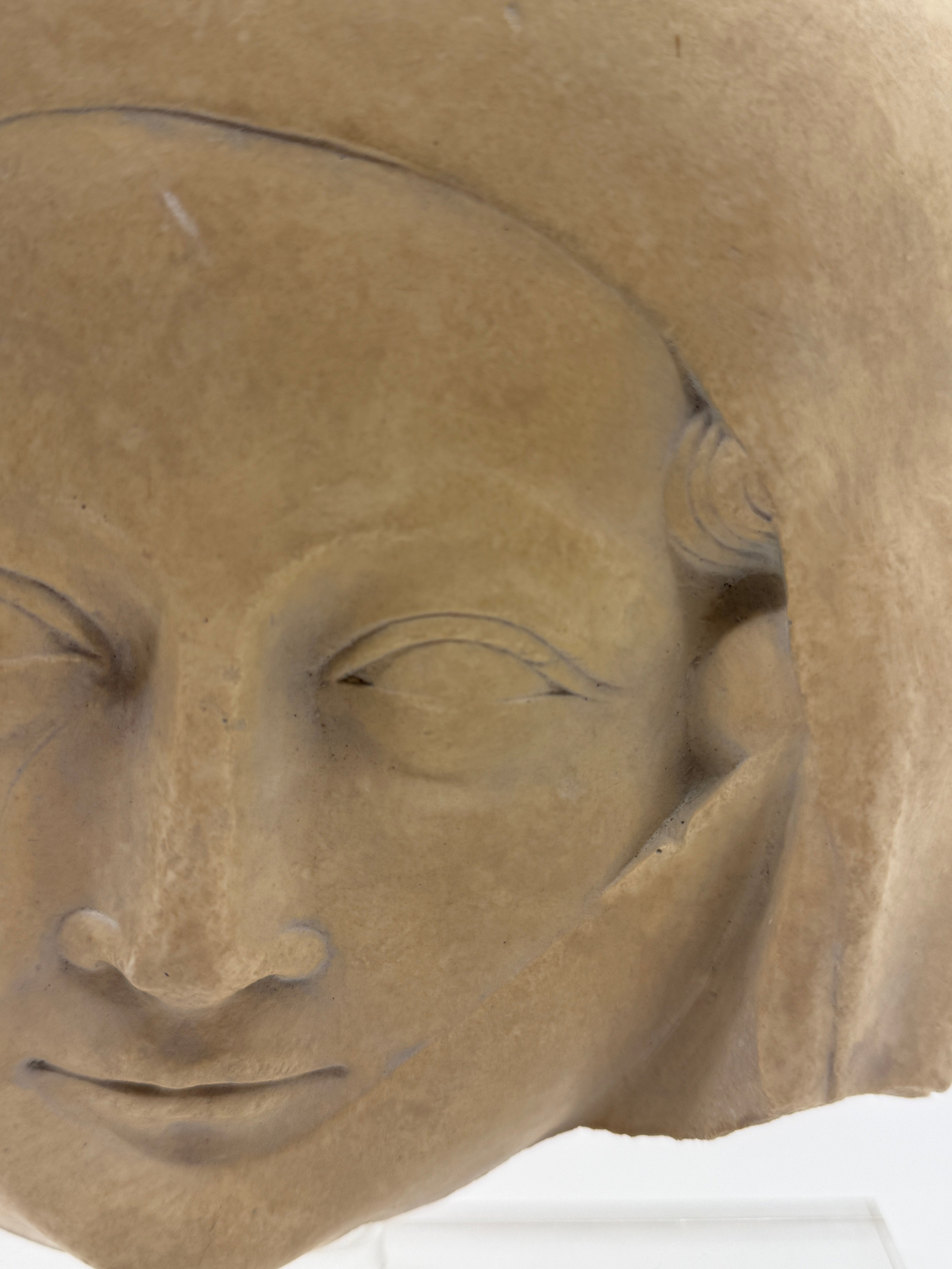 MASQUE DE FEMME XIVe – REPRODUCTION MUSÉE DU LOUVRE