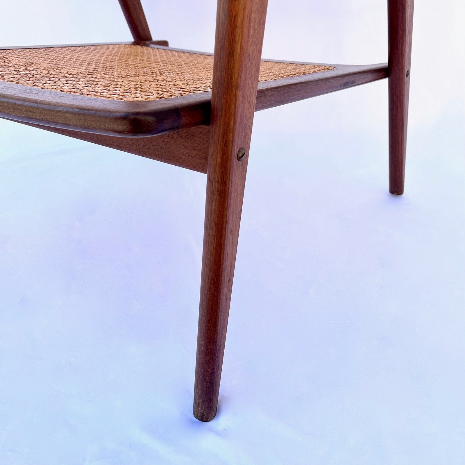 TEAK ARMCHAIR BY MICHEL DUCAROY FOR SNA ROSET, FRANCE, 1952