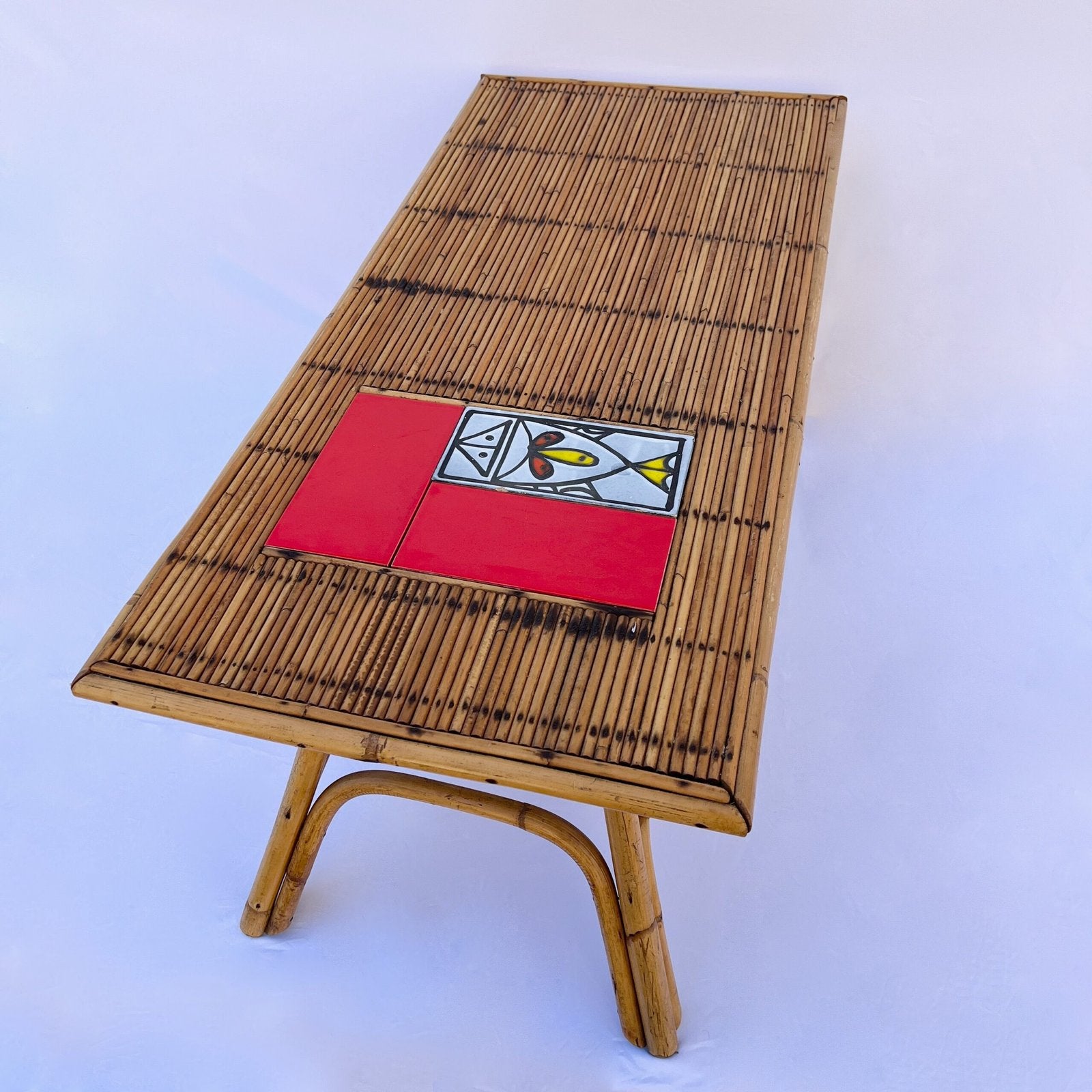 COFFEE TABLE ROGER CAPRON &amp; AUDOUX-MINET, 1950