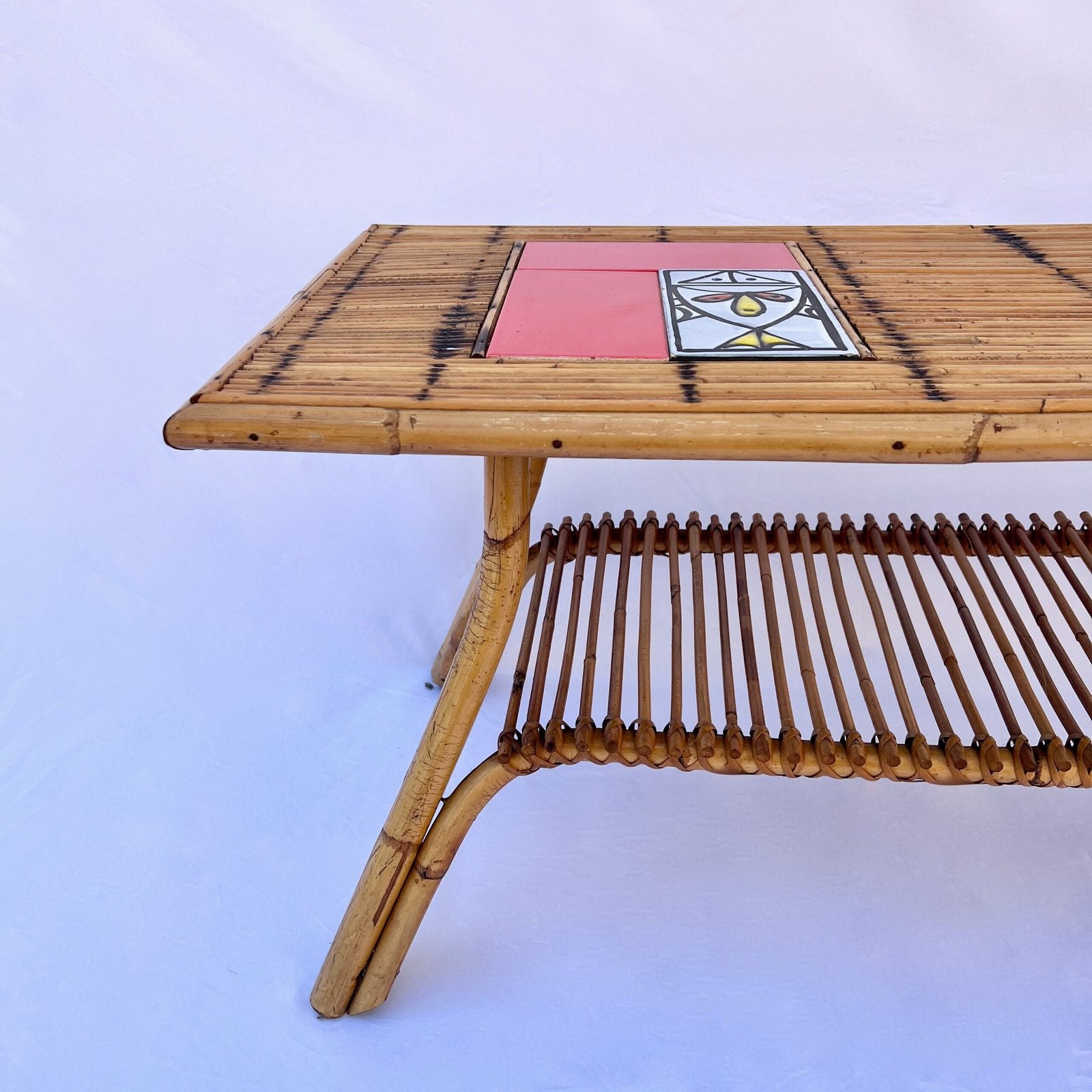 COFFEE TABLE ROGER CAPRON &amp; AUDOUX-MINET, 1950
