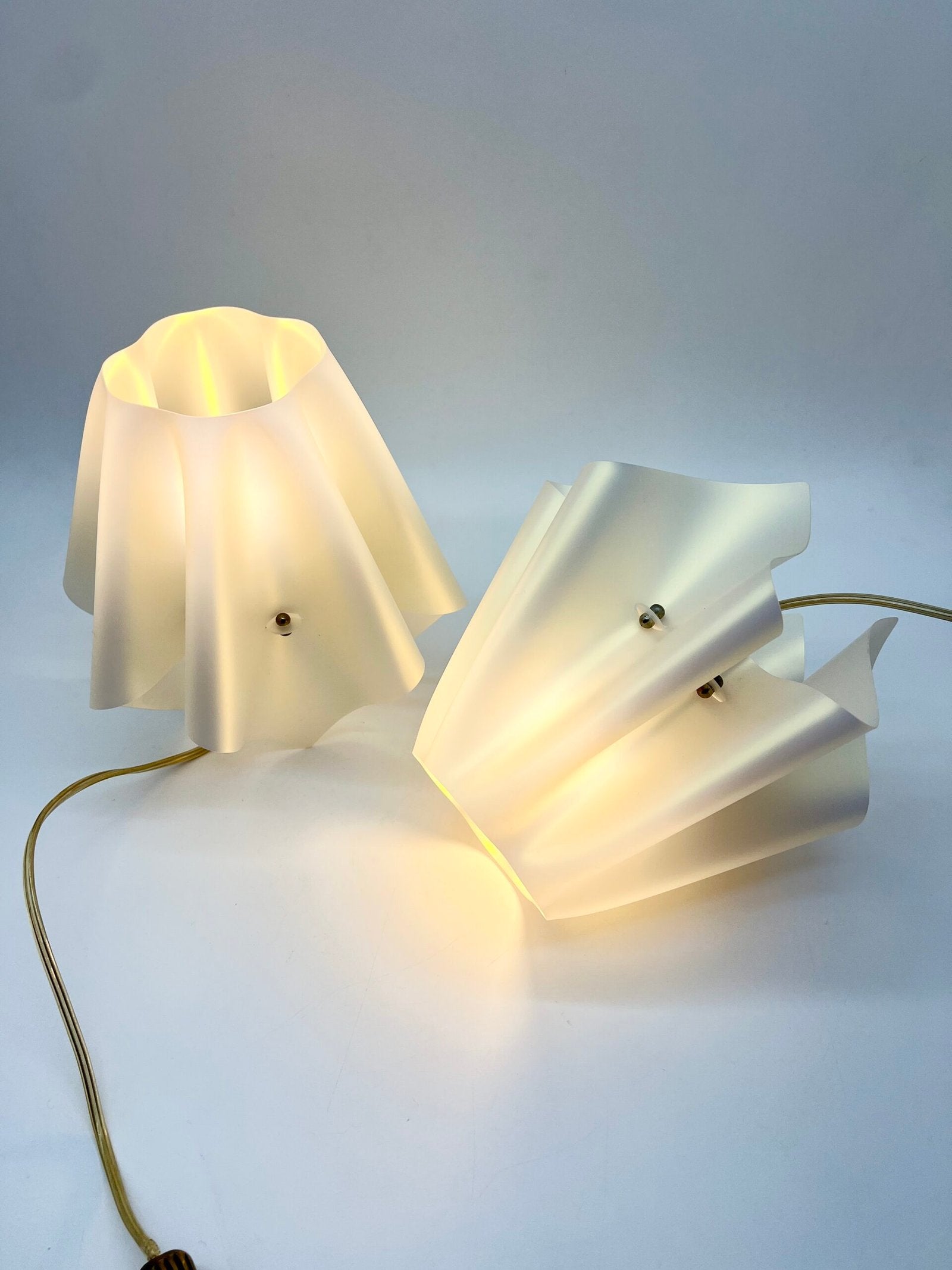 PAIRE DE LAMPES SLAMP “FOULARD” PAR FRANCESCO PARETTI, 1990s