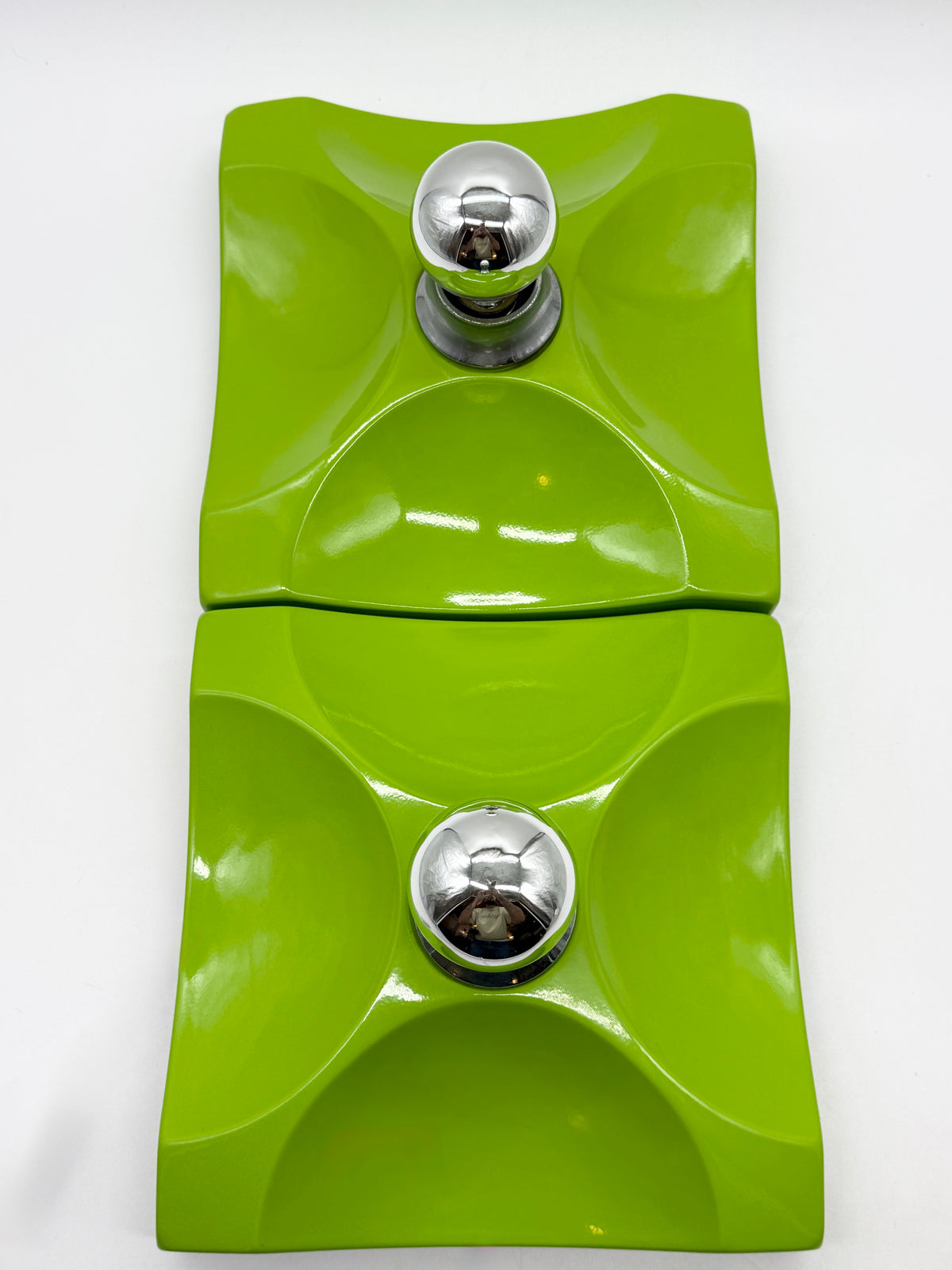 Paire d’appliques « Scudo » – Fael Luce, Italie, 1970s