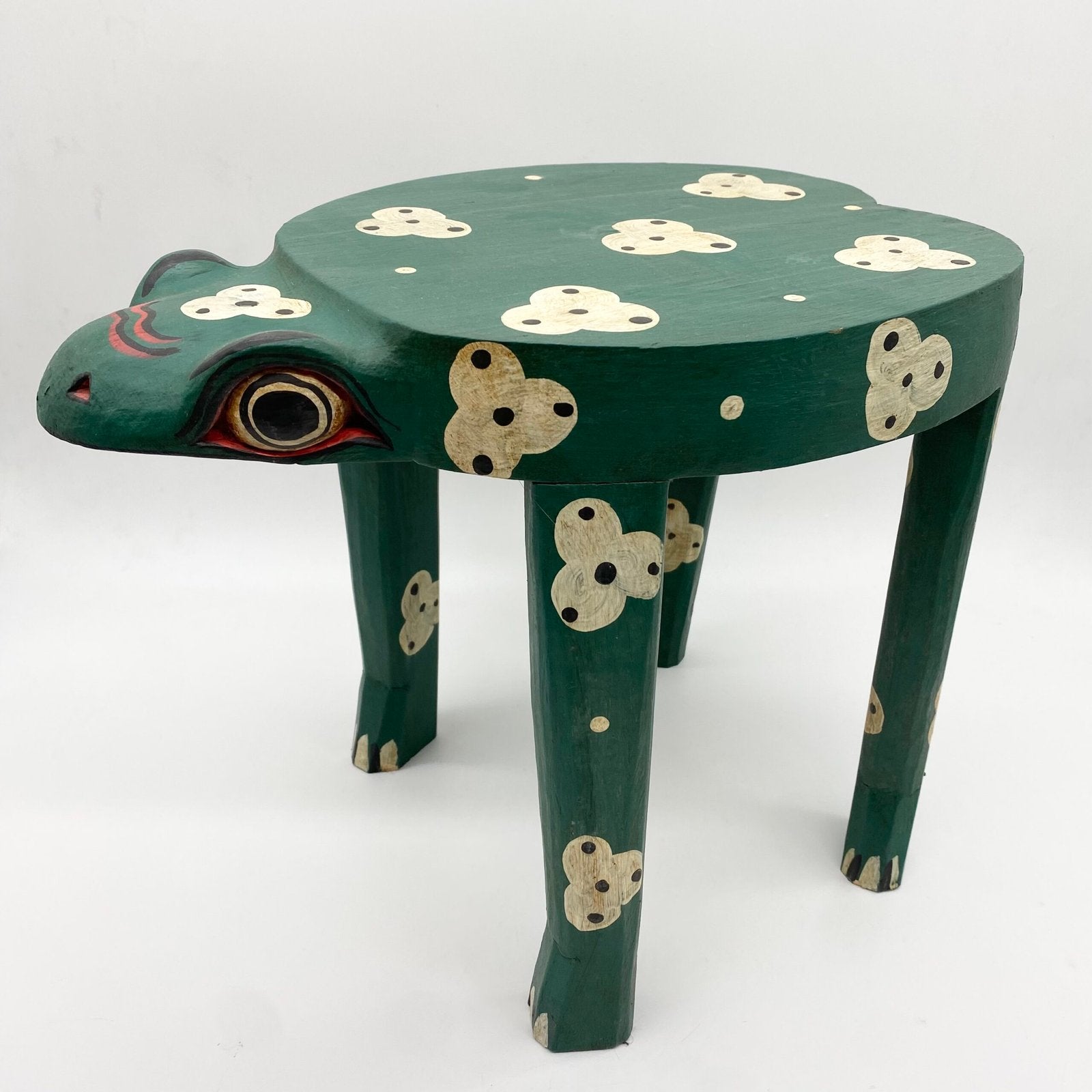 TABOURET BALINAIS "GRENOUILLE" – 1980s