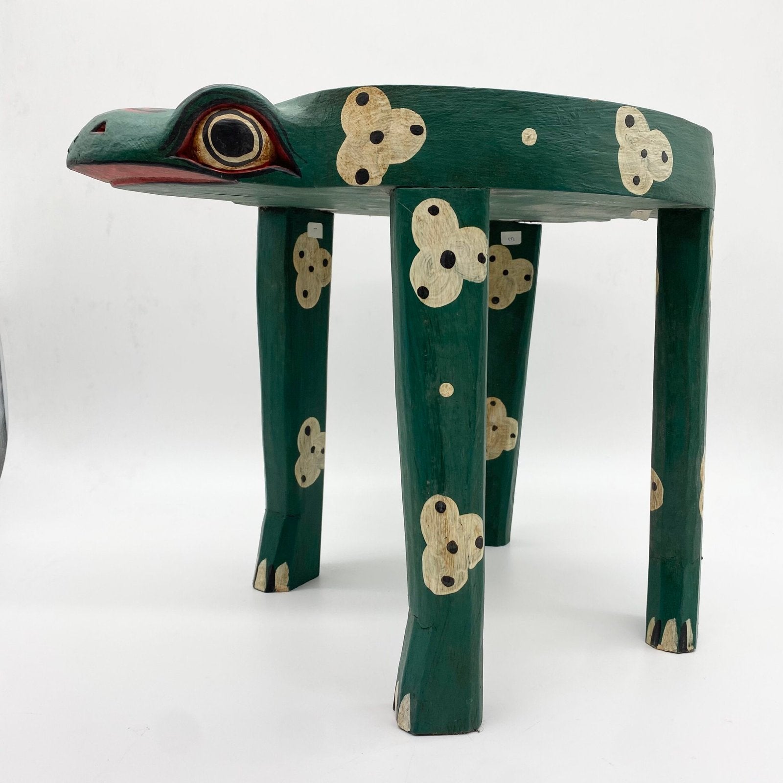 TABOURET BALINAIS "GRENOUILLE" – 1980s