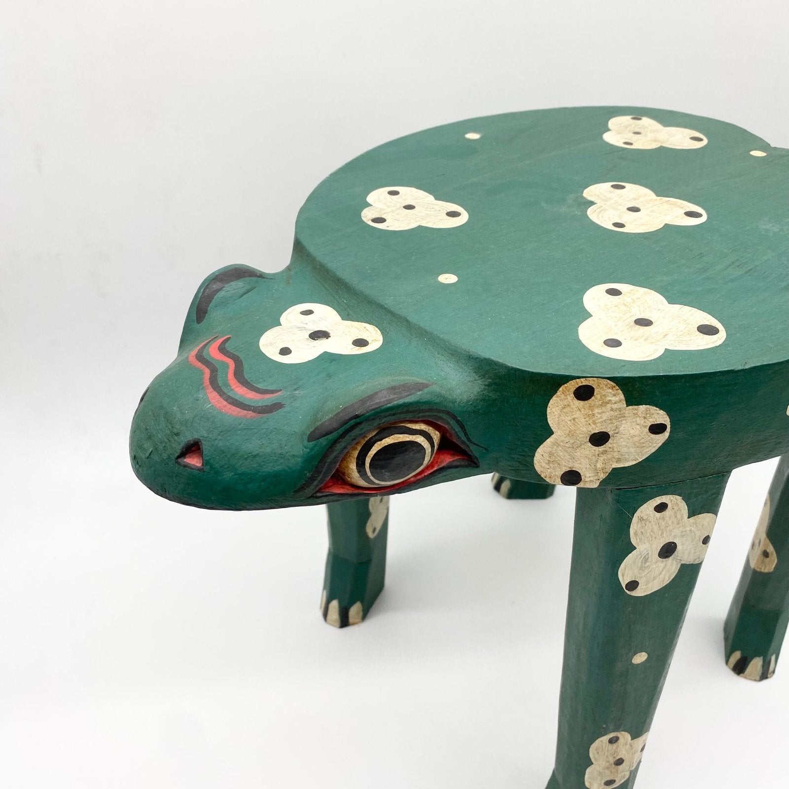TABOURET BALINAIS "GRENOUILLE" – 1980s