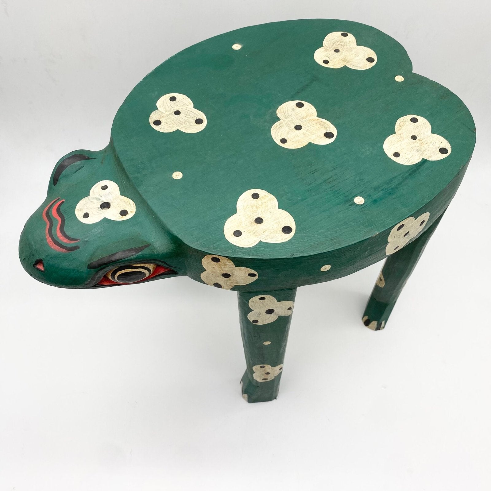 TABOURET BALINAIS "GRENOUILLE" – 1980s
