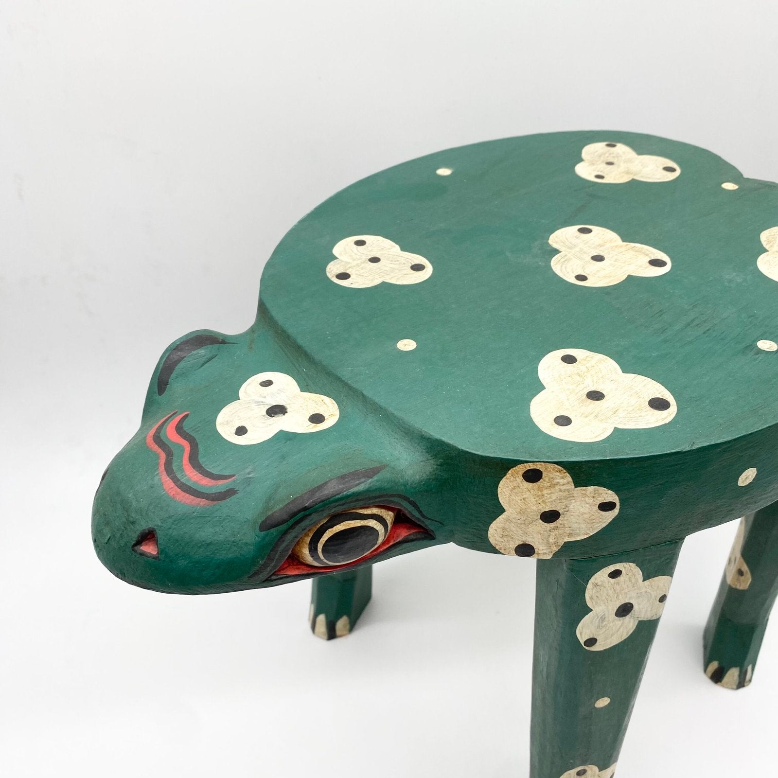 TABOURET BALINAIS "GRENOUILLE" – 1980s