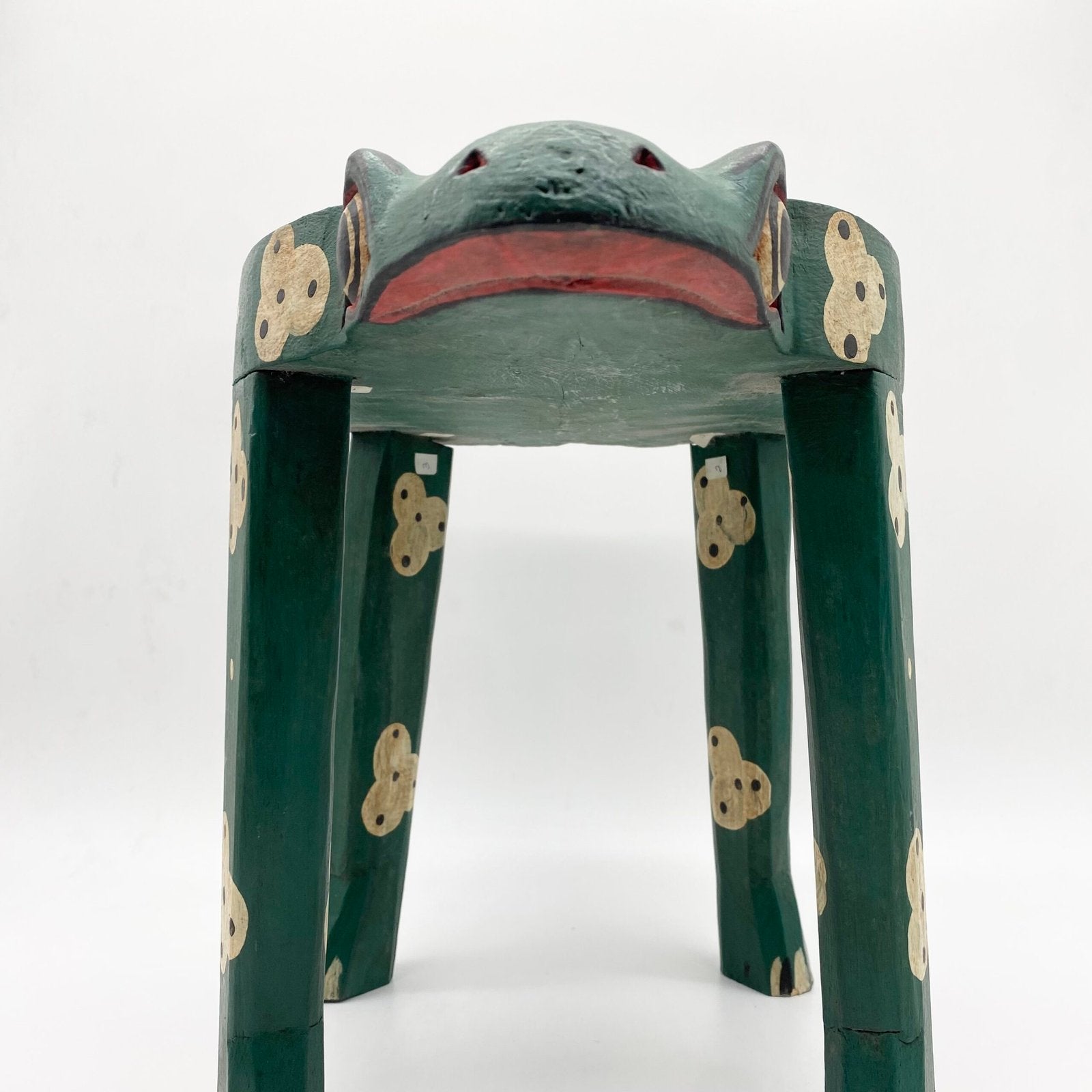 TABOURET BALINAIS "GRENOUILLE" – 1980s