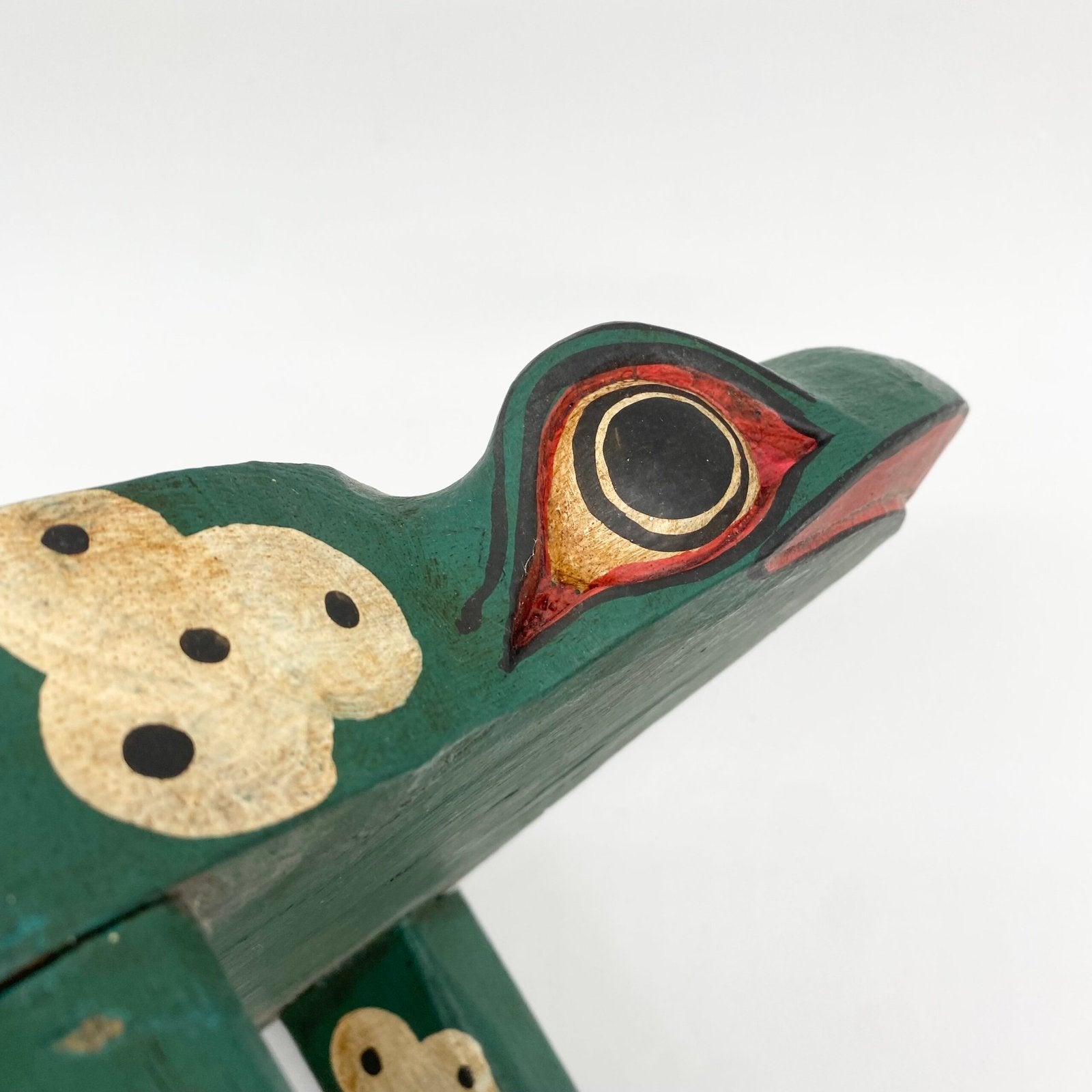 TABOURET BALINAIS "GRENOUILLE" – 1980s