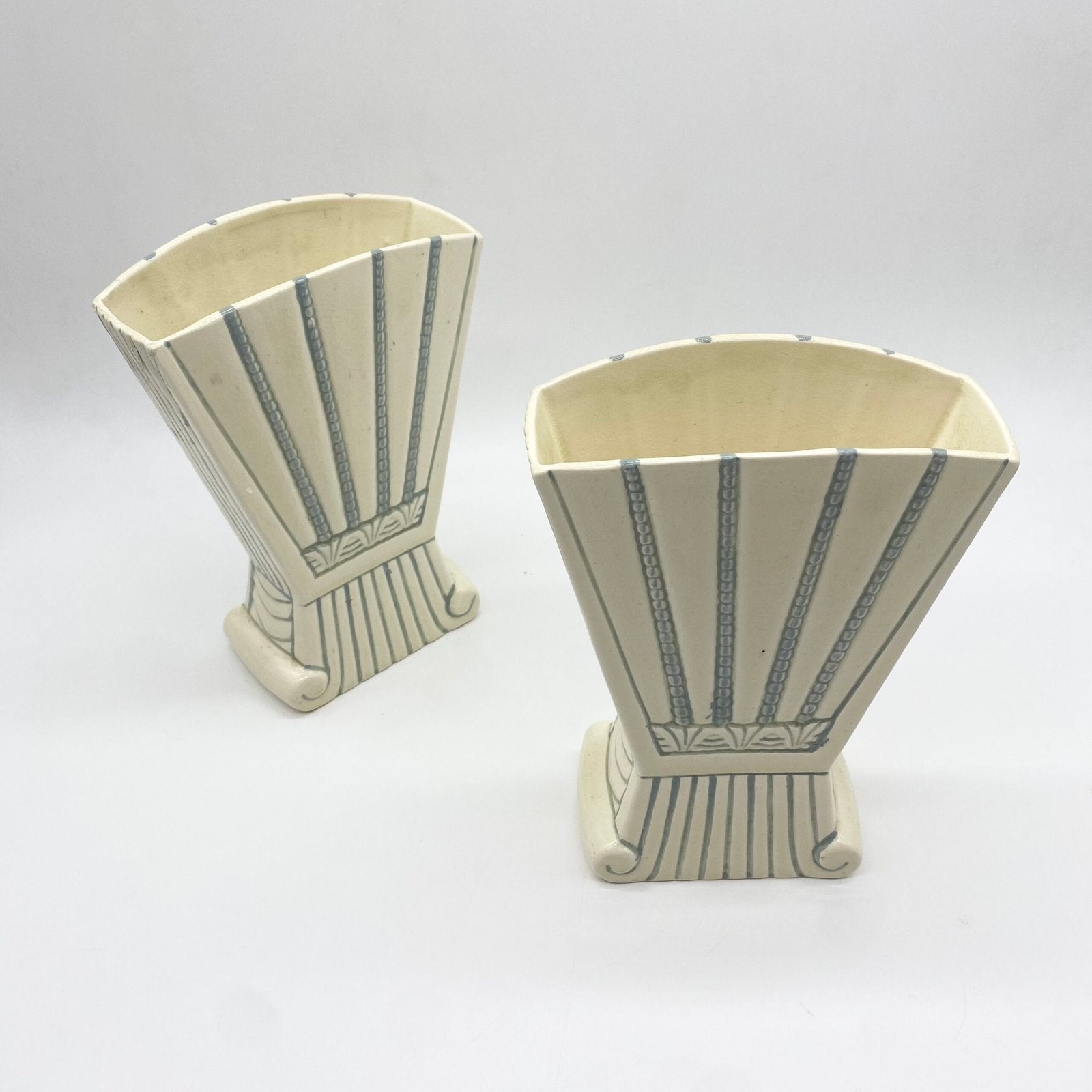 PAIRE DE VASES "ORCHIES" ART DÉCO, 1930s