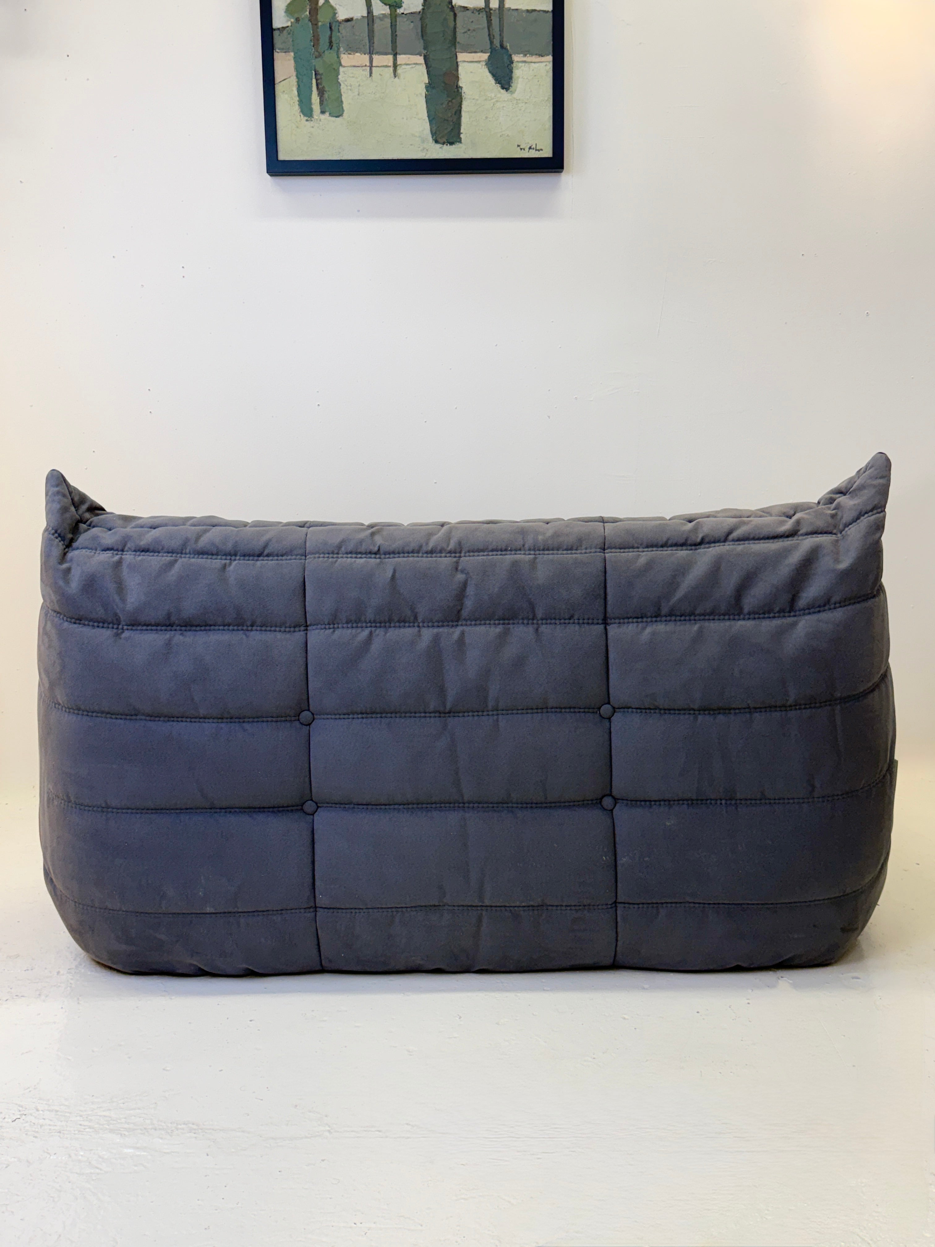 CANAPÉ TOGO 2 PLACES "LIGNE ROSET", GRIS SOURIS