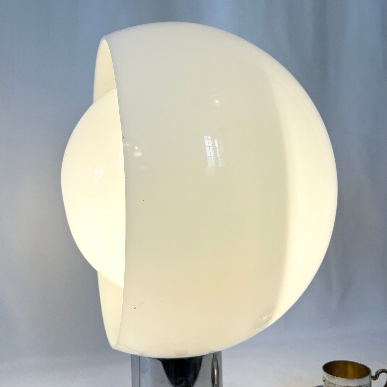 GRANDE LAMPE "MOON" PAR ANDRÉ RICARD POUR METALARTE, 1960s. SPAIN