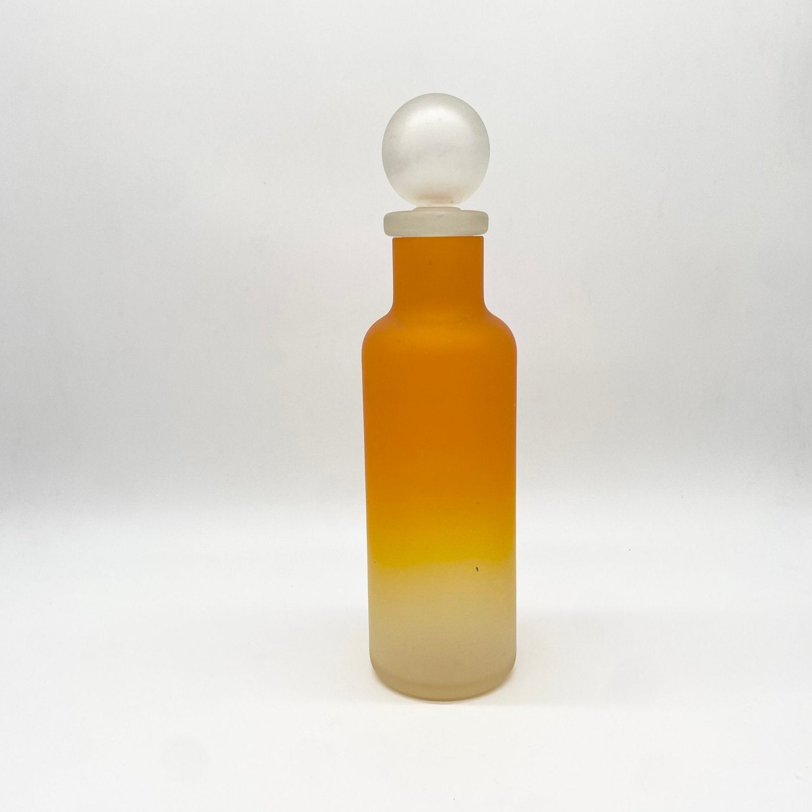 BOUTEILLE XXL "ULTRA ORANGE" VERRE DE MURANO, 1960s
