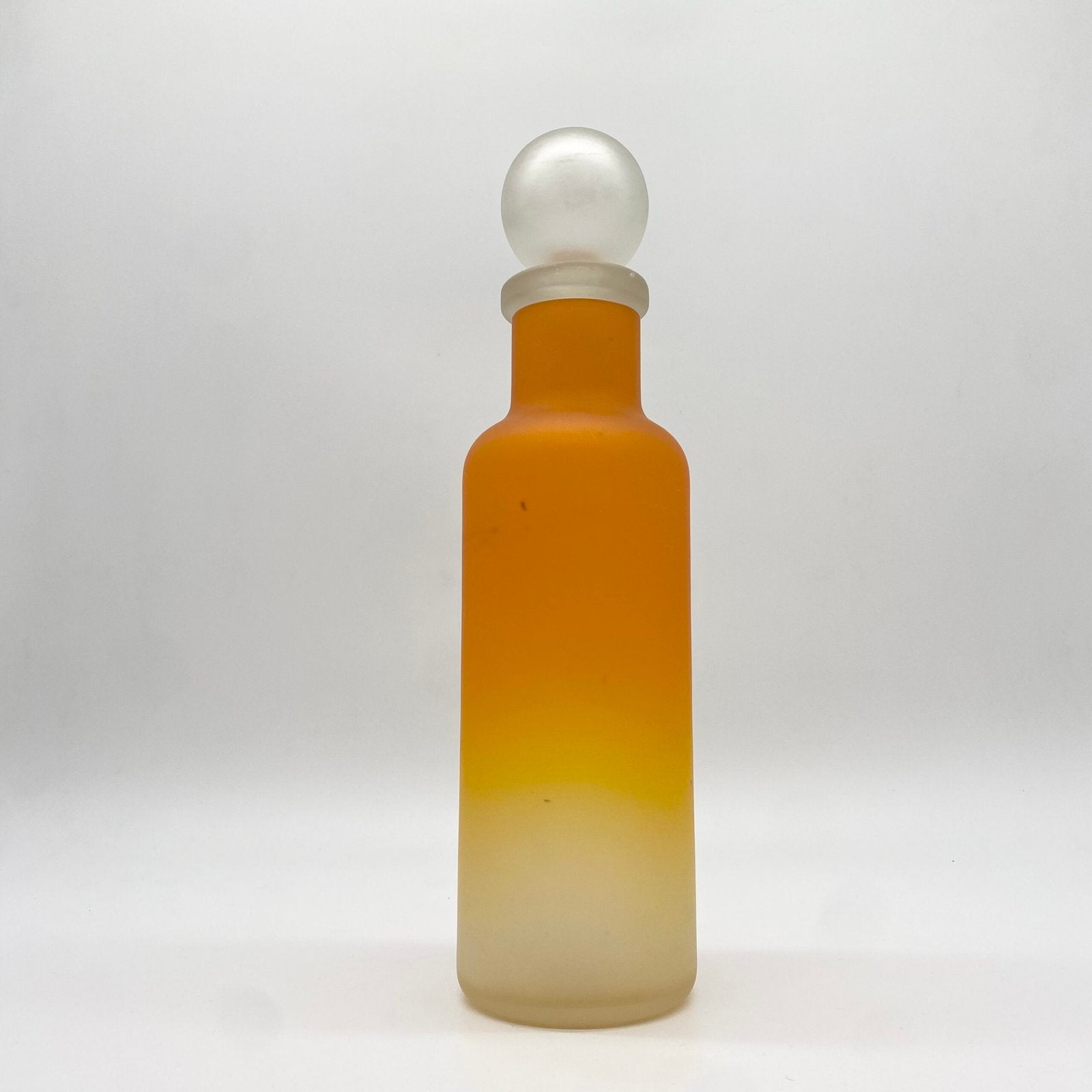 BOUTEILLE XXL "ULTRA ORANGE" VERRE DE MURANO, 1960s