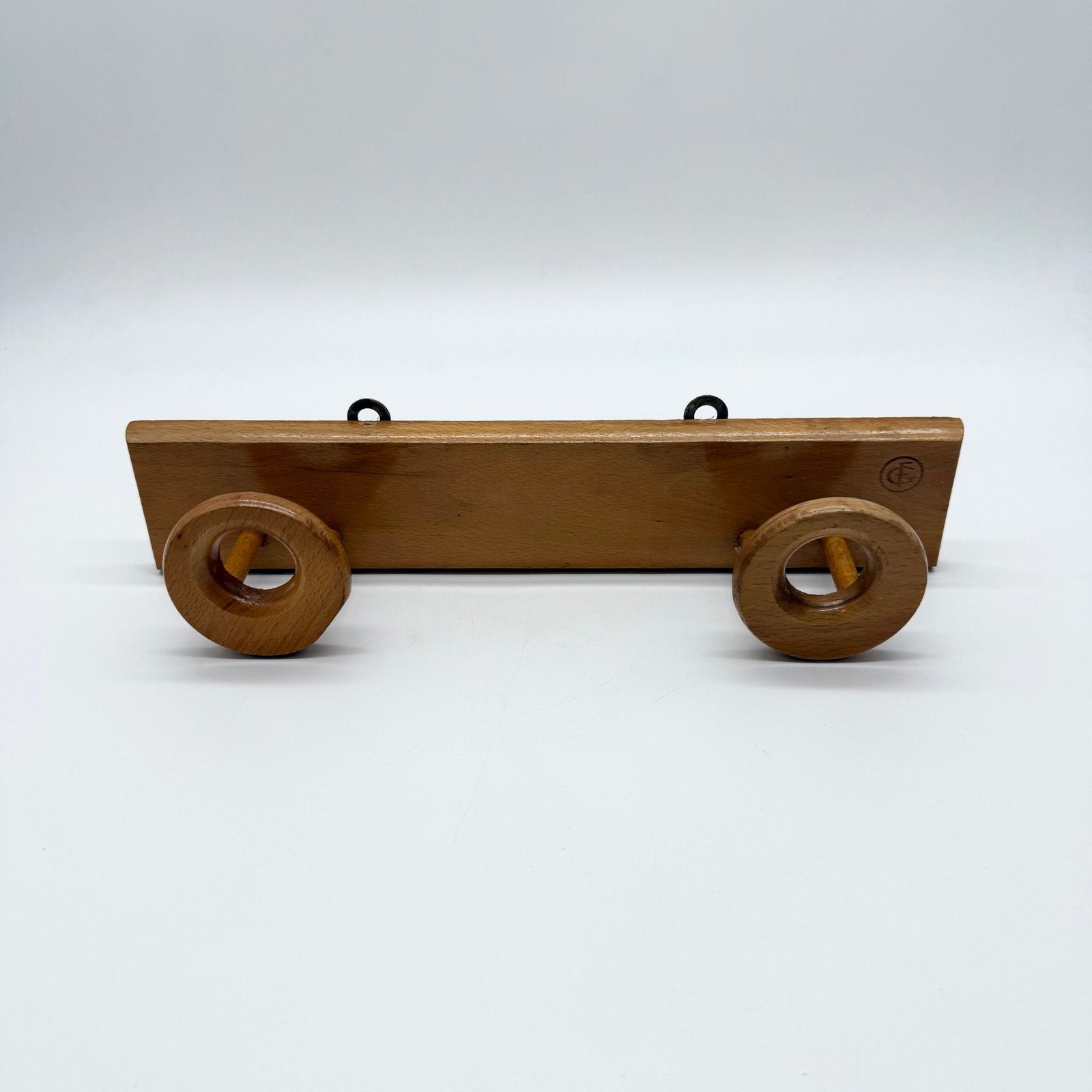PORTE-MANTEAU "SCANDINAVE"  BOIS CLAIR – 1960s