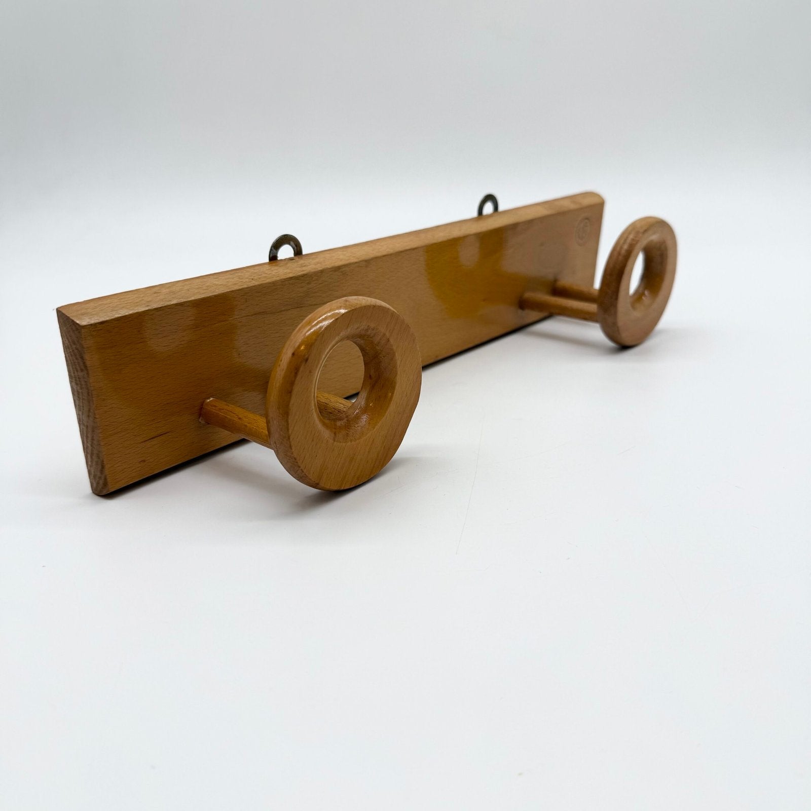 PORTE-MANTEAU "SCANDINAVE"  BOIS CLAIR – 1960s
