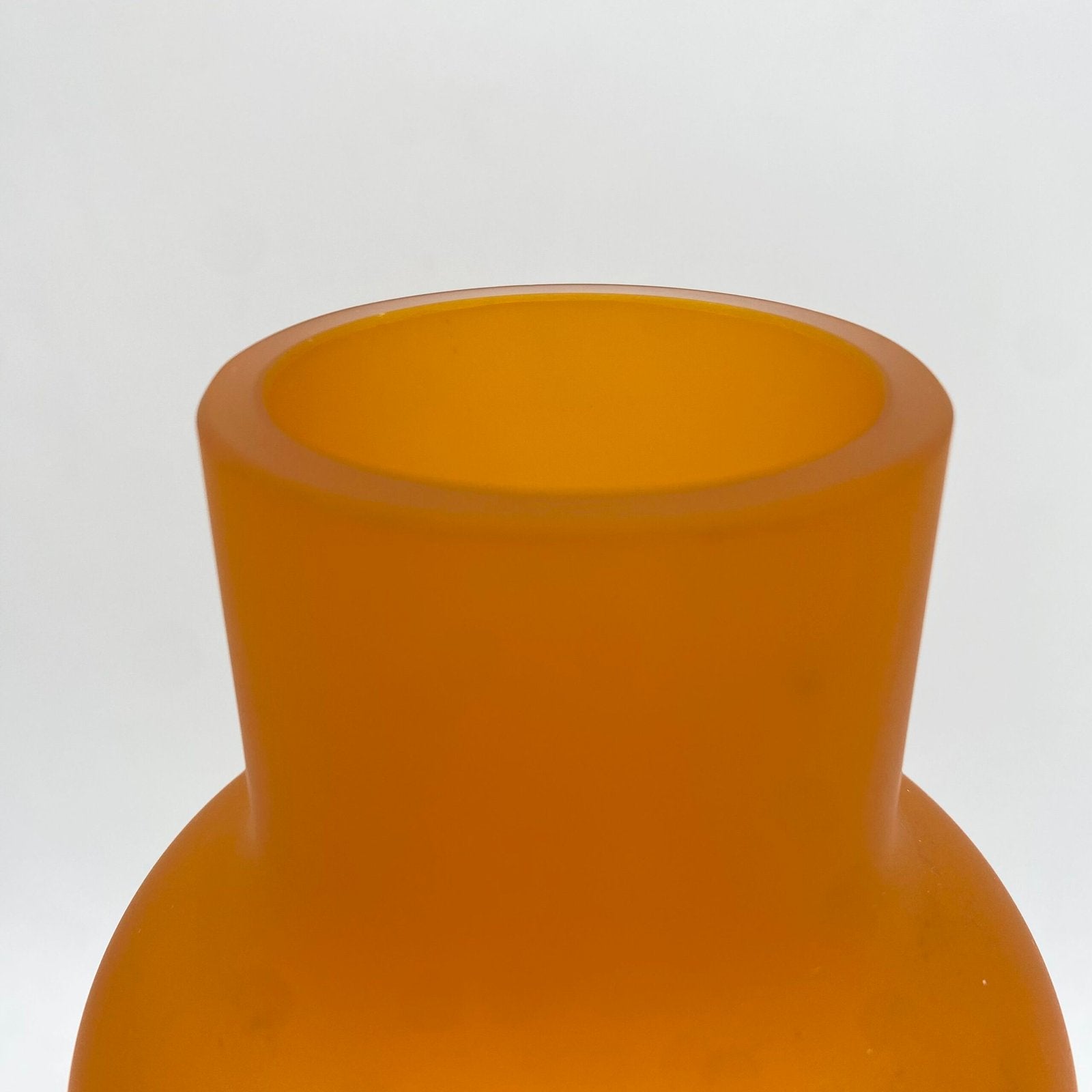 BOUTEILLE XXL "ULTRA ORANGE" VERRE DE MURANO, 1960s