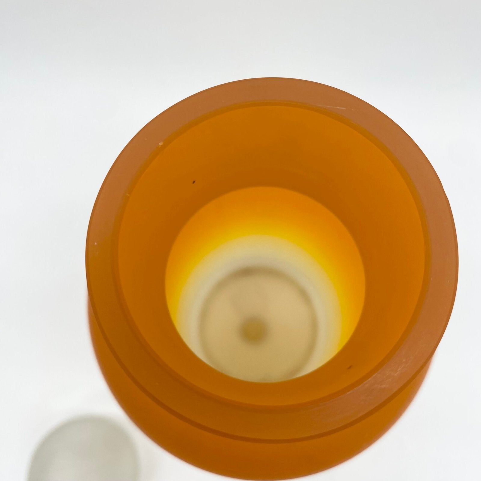 BOUTEILLE XXL "ULTRA ORANGE" VERRE DE MURANO, 1960s