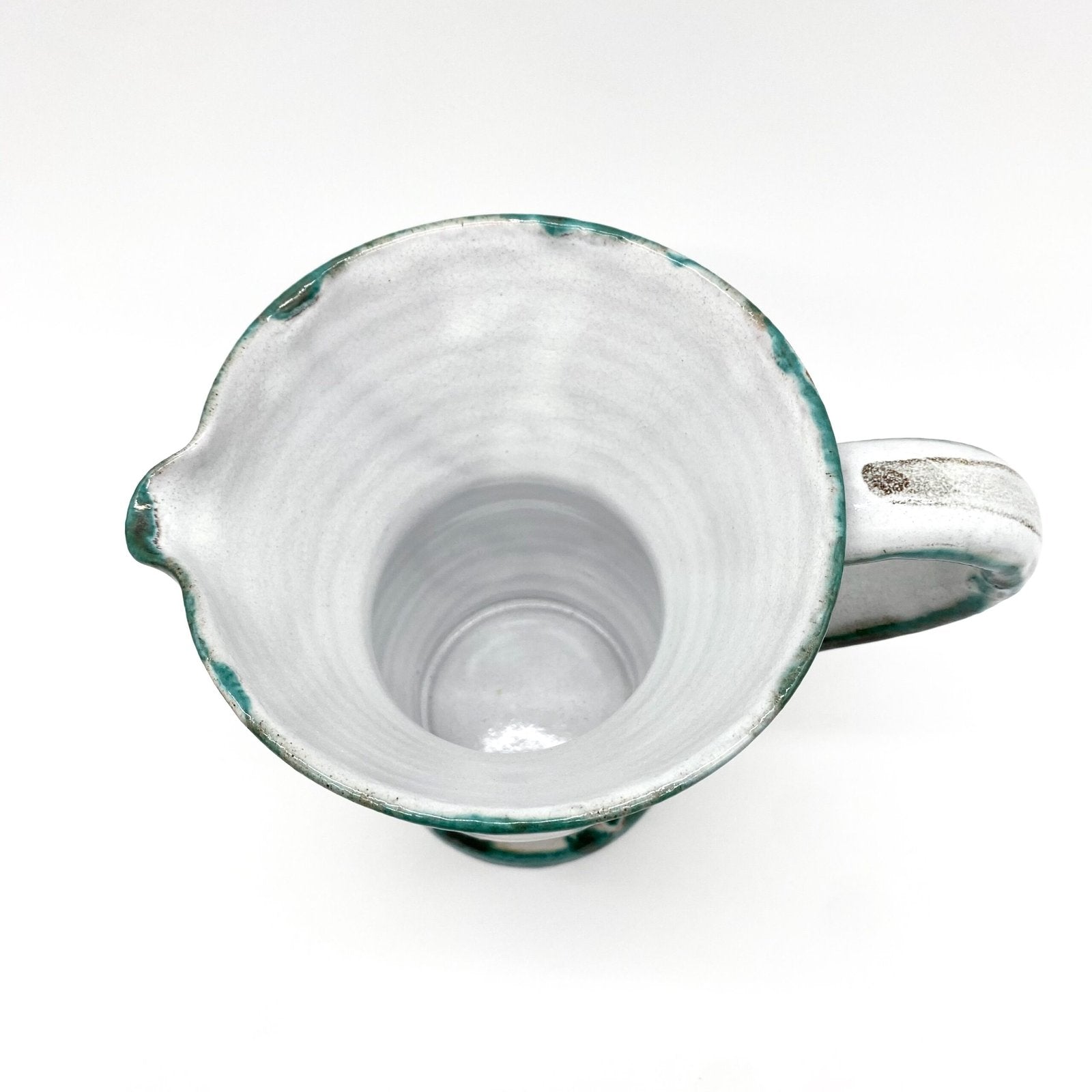 GRAND PICHET AU DÉCOR GÉOMÉTRIQUE - ROBERT PICAULT 1960