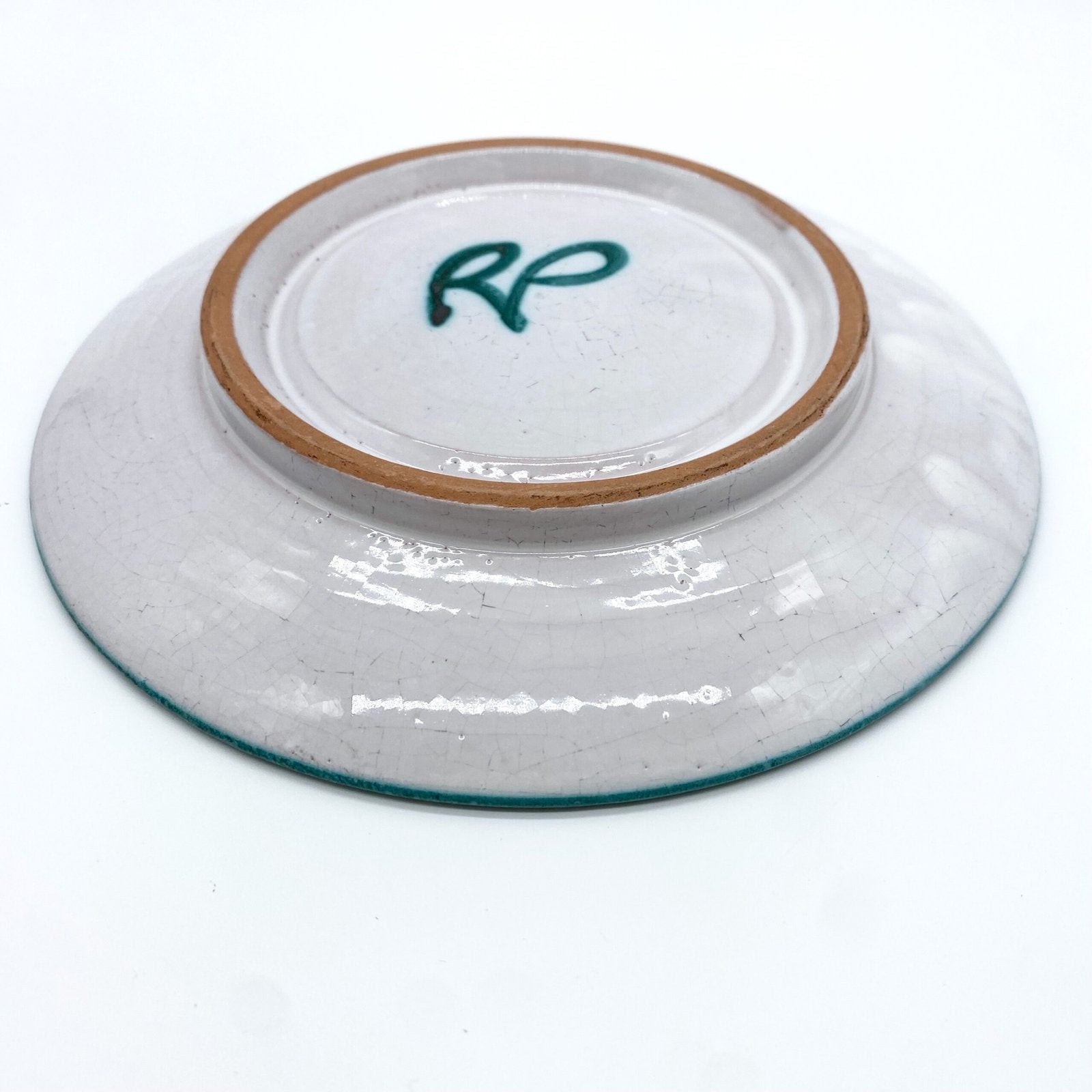 ASSIETTE AU DÉCOR FLORAL – ROBERT PICAULT 1960