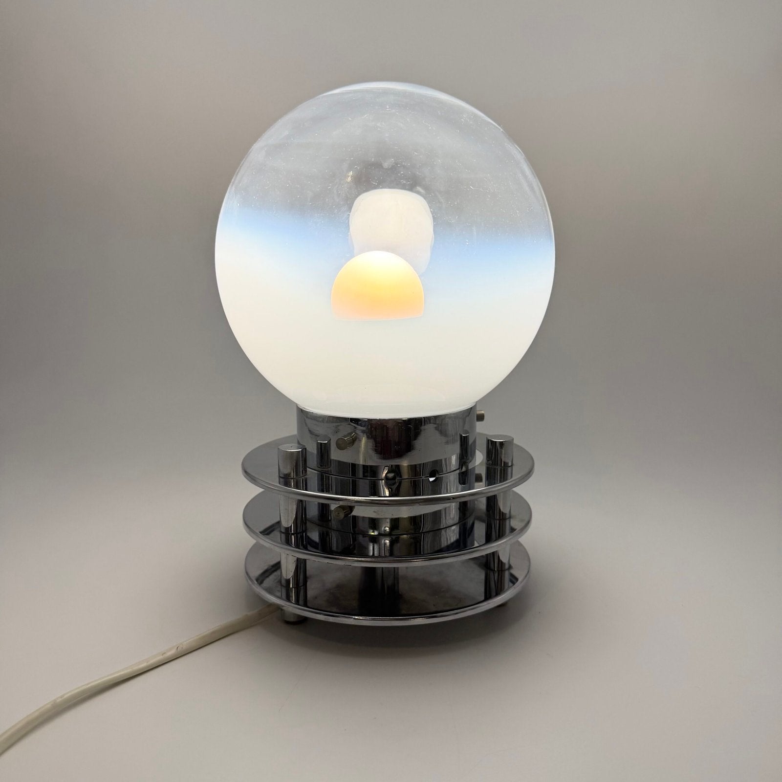 LAMPE DE TABLE – PAR "TONI ZUCCHERI " ITALY – 1970s