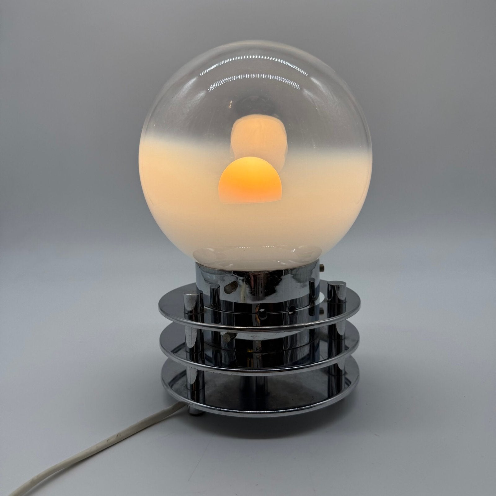 LAMPE DE TABLE – PAR "TONI ZUCCHERI " ITALY – 1970s