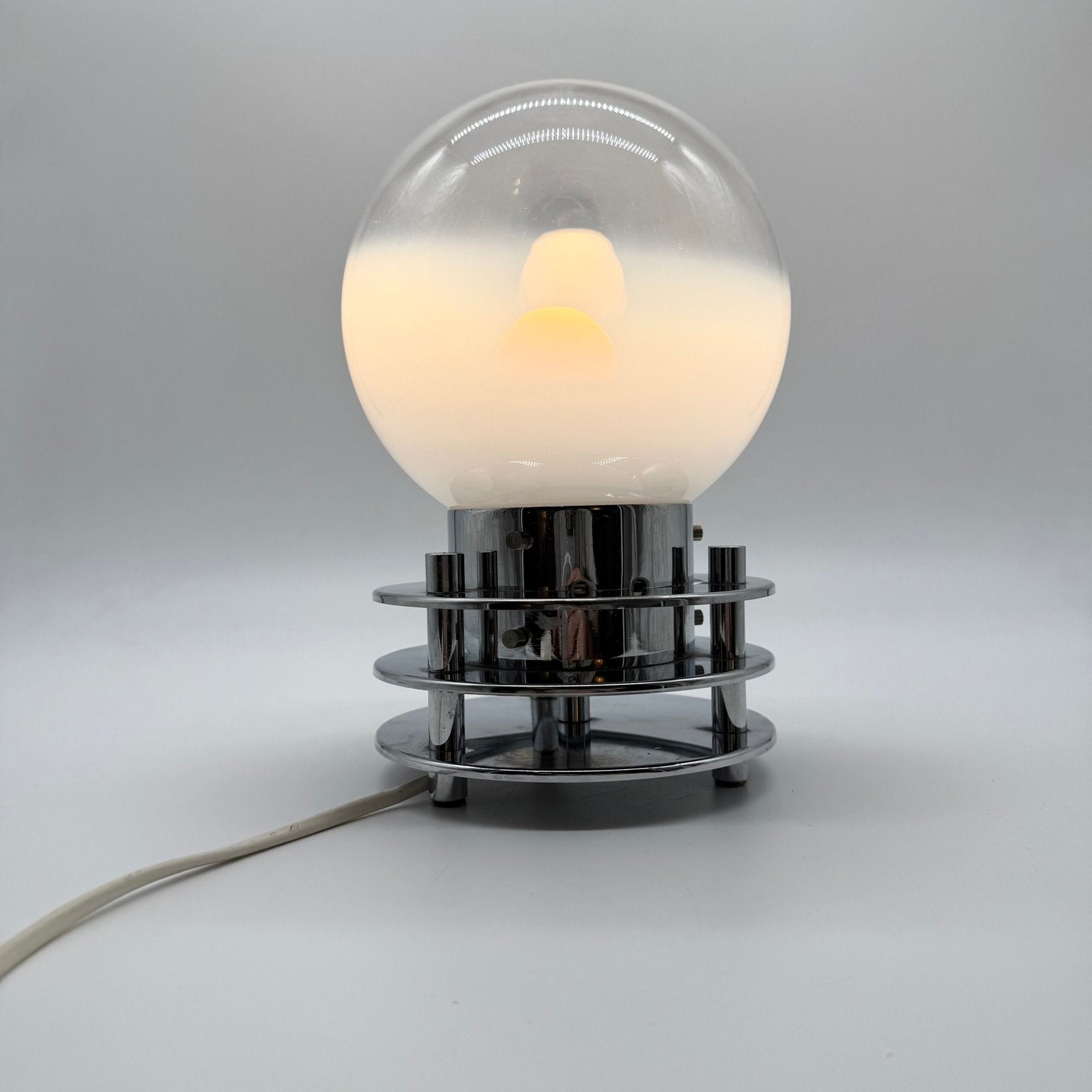 LAMPE DE TABLE – PAR "TONI ZUCCHERI " ITALY – 1970s
