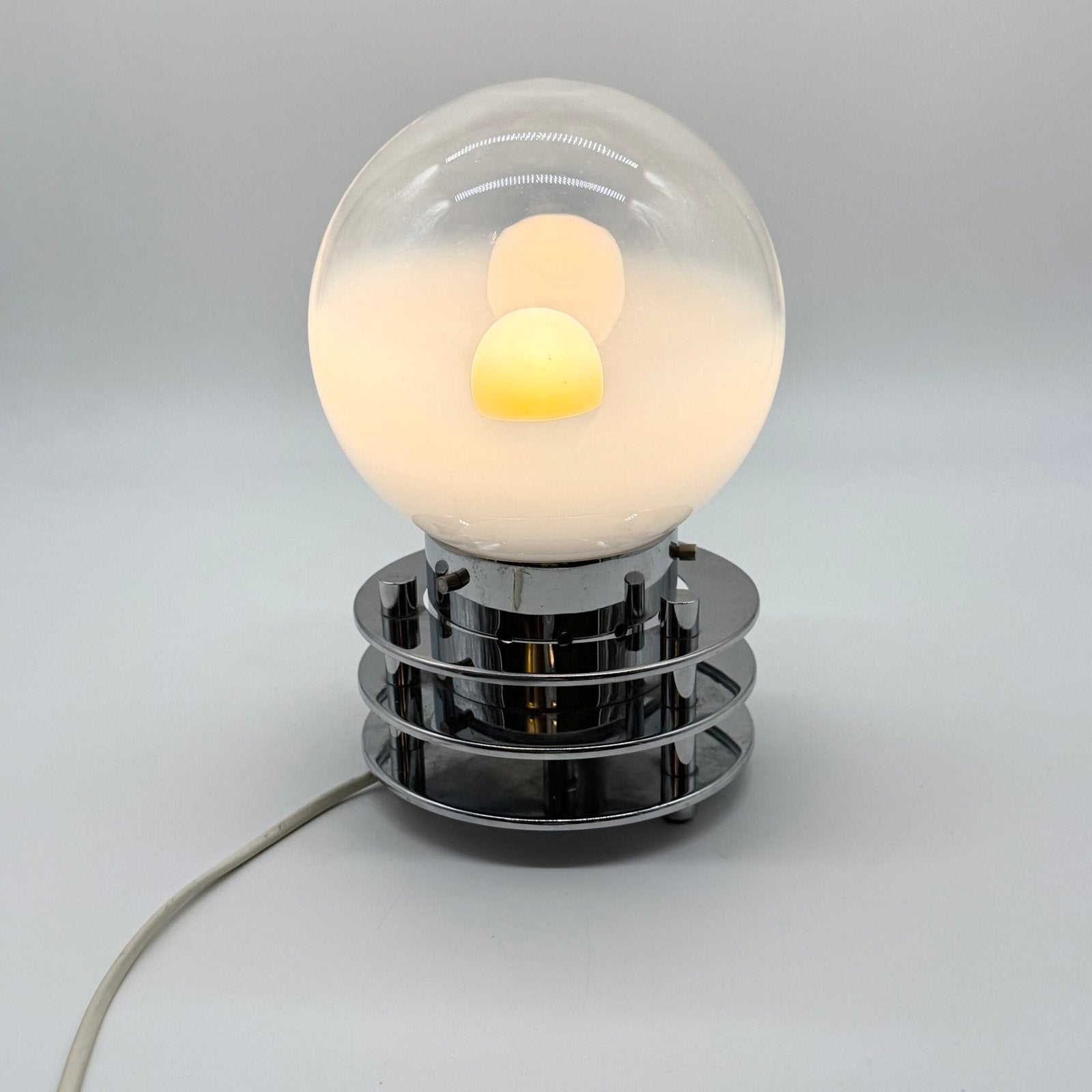 LAMPE DE TABLE – PAR "TONI ZUCCHERI " ITALY – 1970s