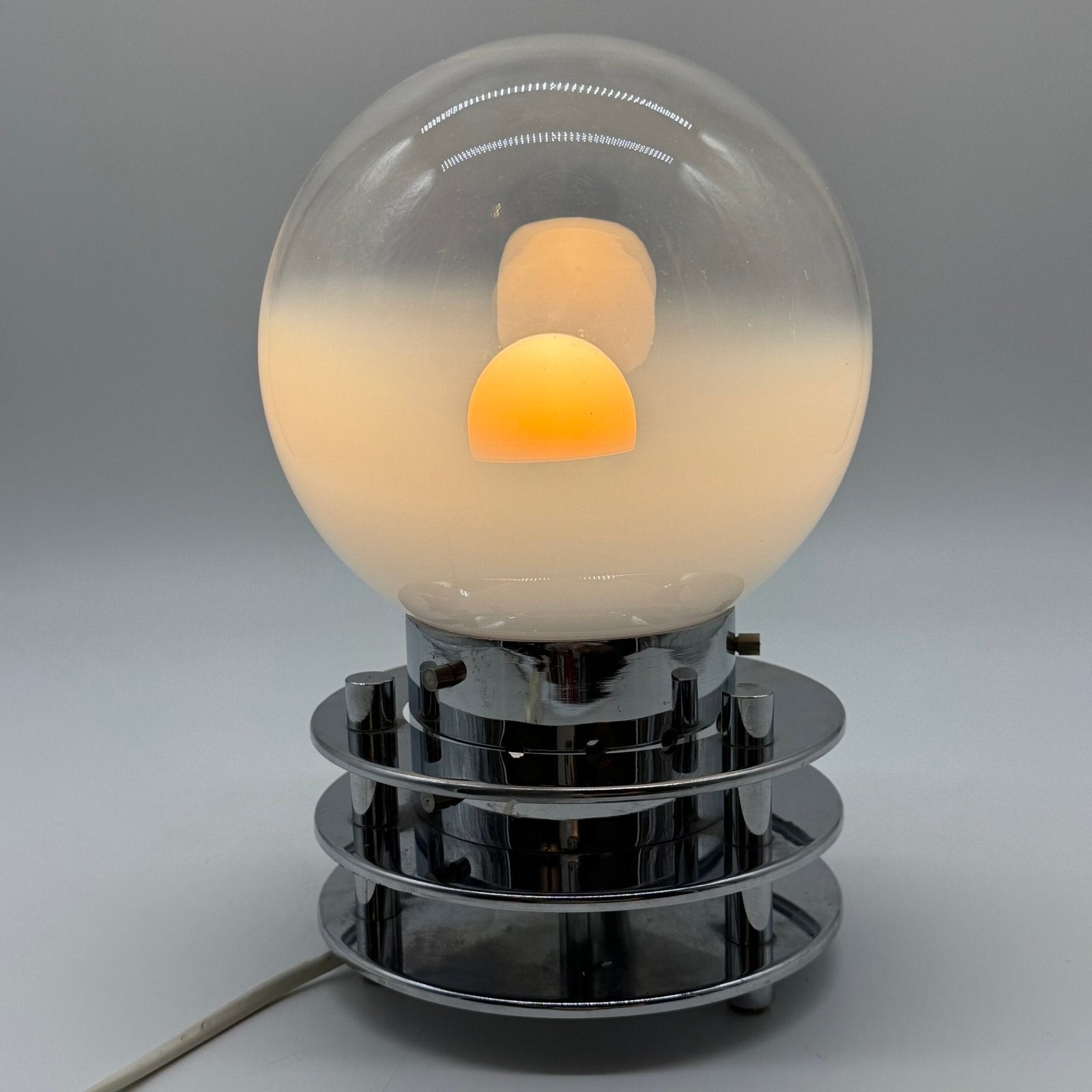 LAMPE DE TABLE – PAR "TONI ZUCCHERI " ITALY – 1970s