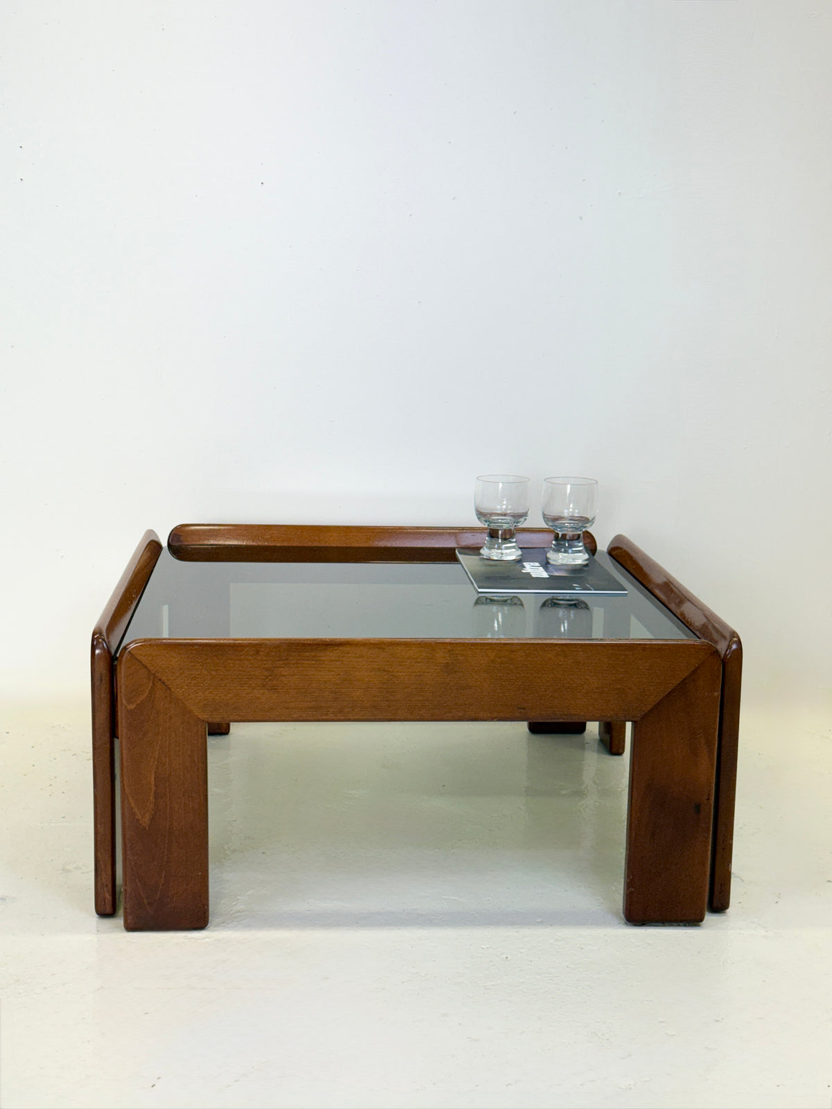 Table basse par Afra & Tobia Scarpa pour Cassina — Italie, 1960s