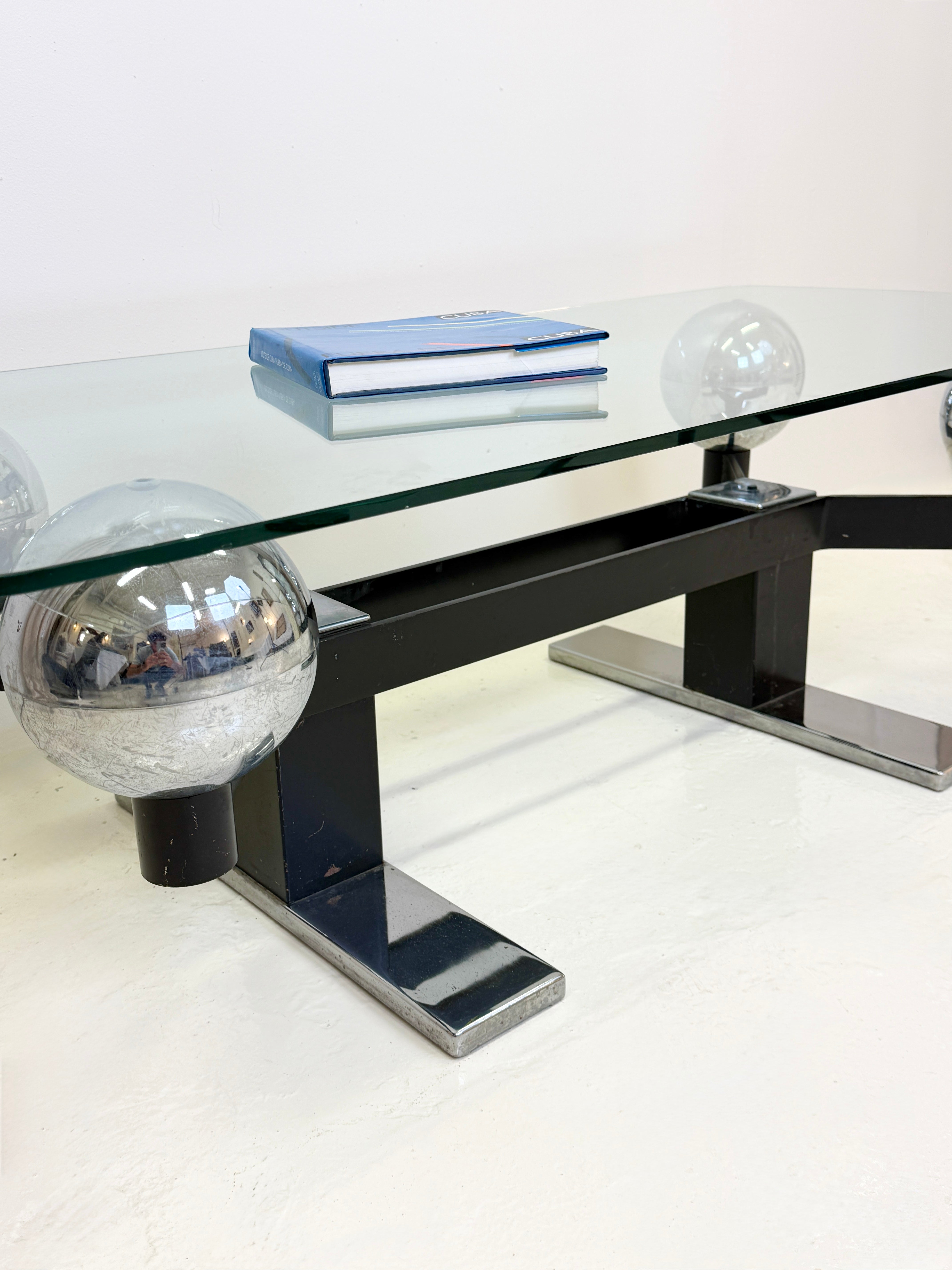 TABLE BASSE SPOUTNIK - SPACE AGE, 1970s