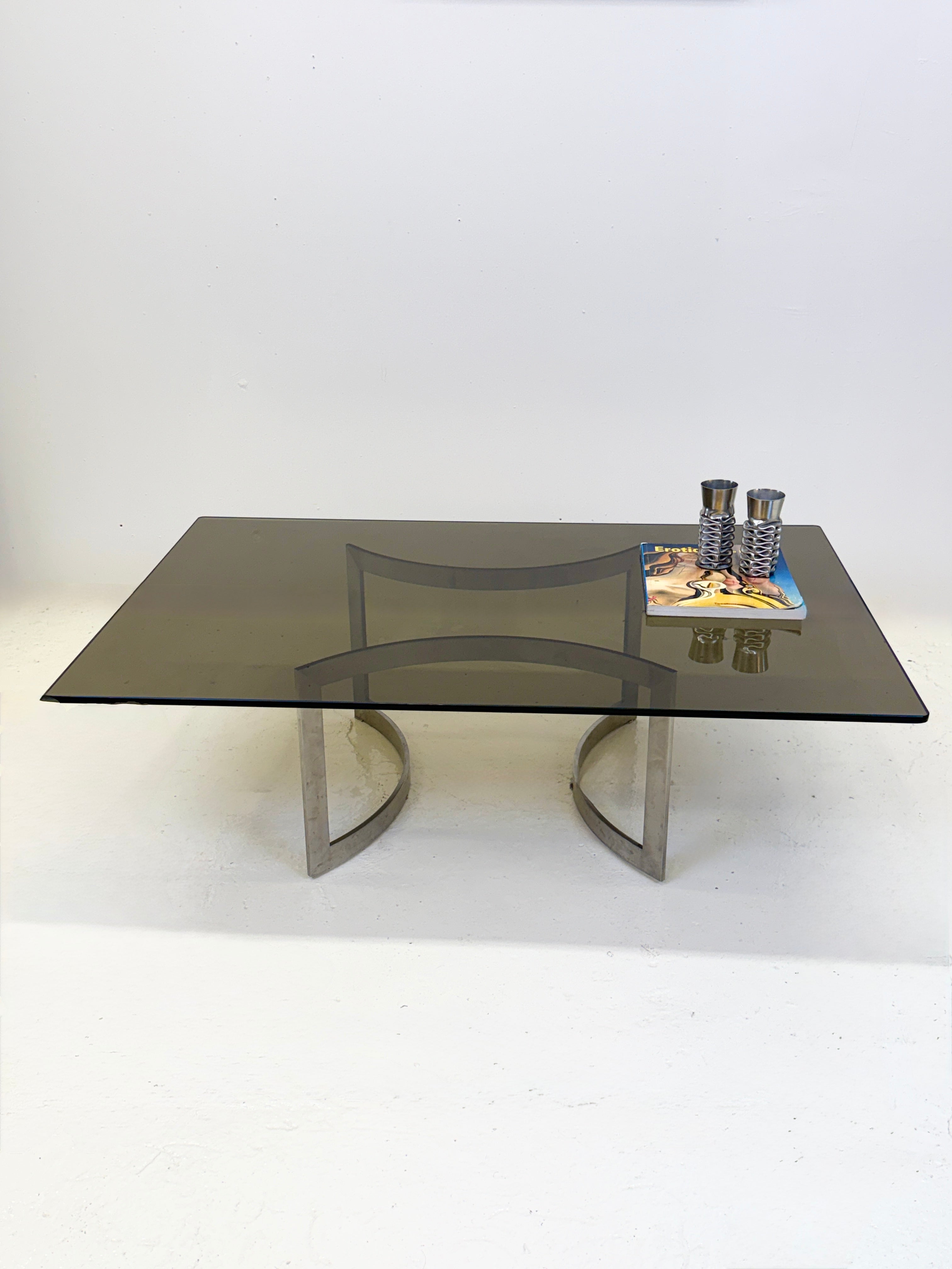 TABLE BASSE SPACE AGE – HENRY NEUMAN , 1970s