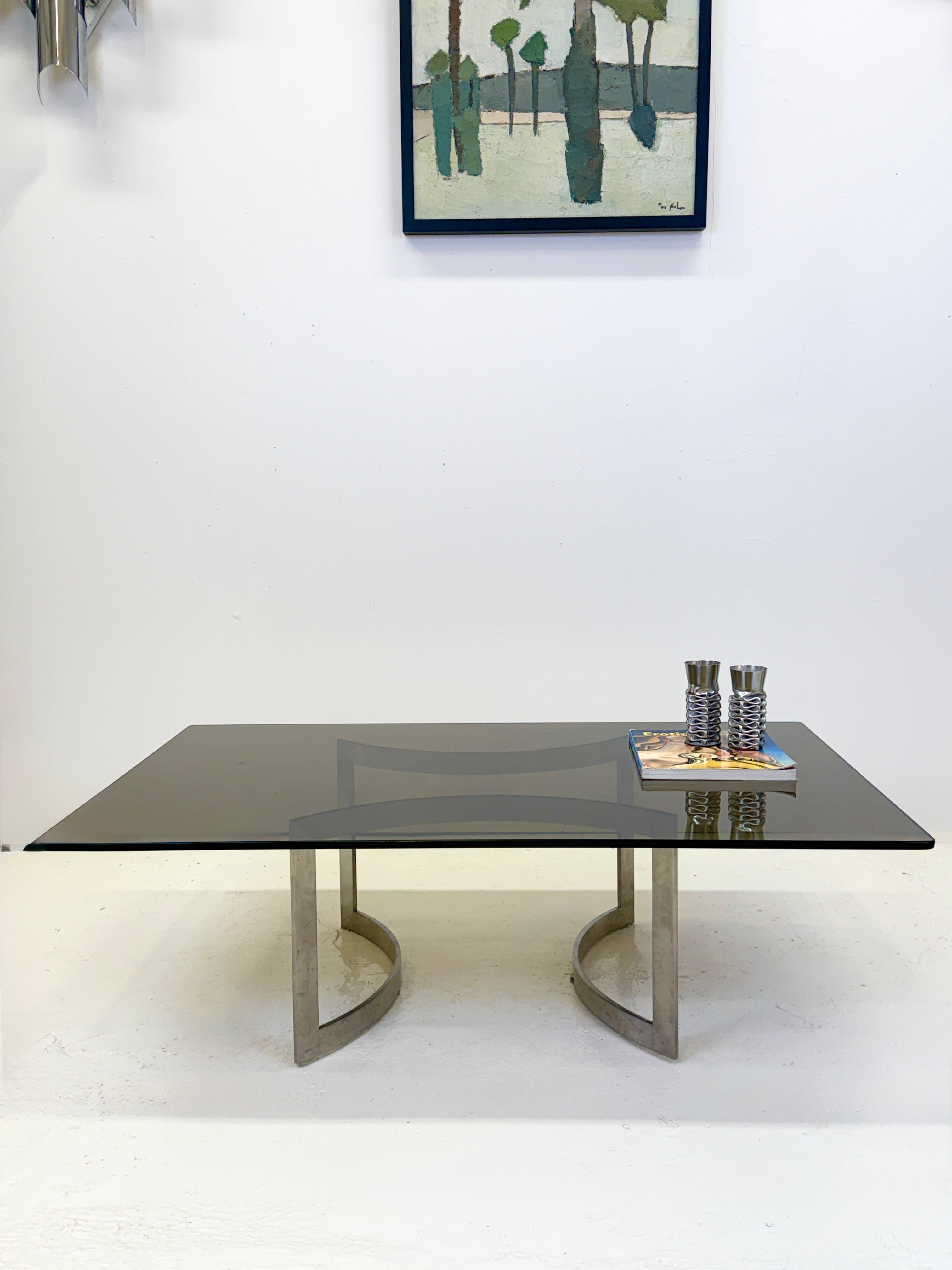 TABLE BASSE SPACE AGE – HENRY NEUMAN , 1970s