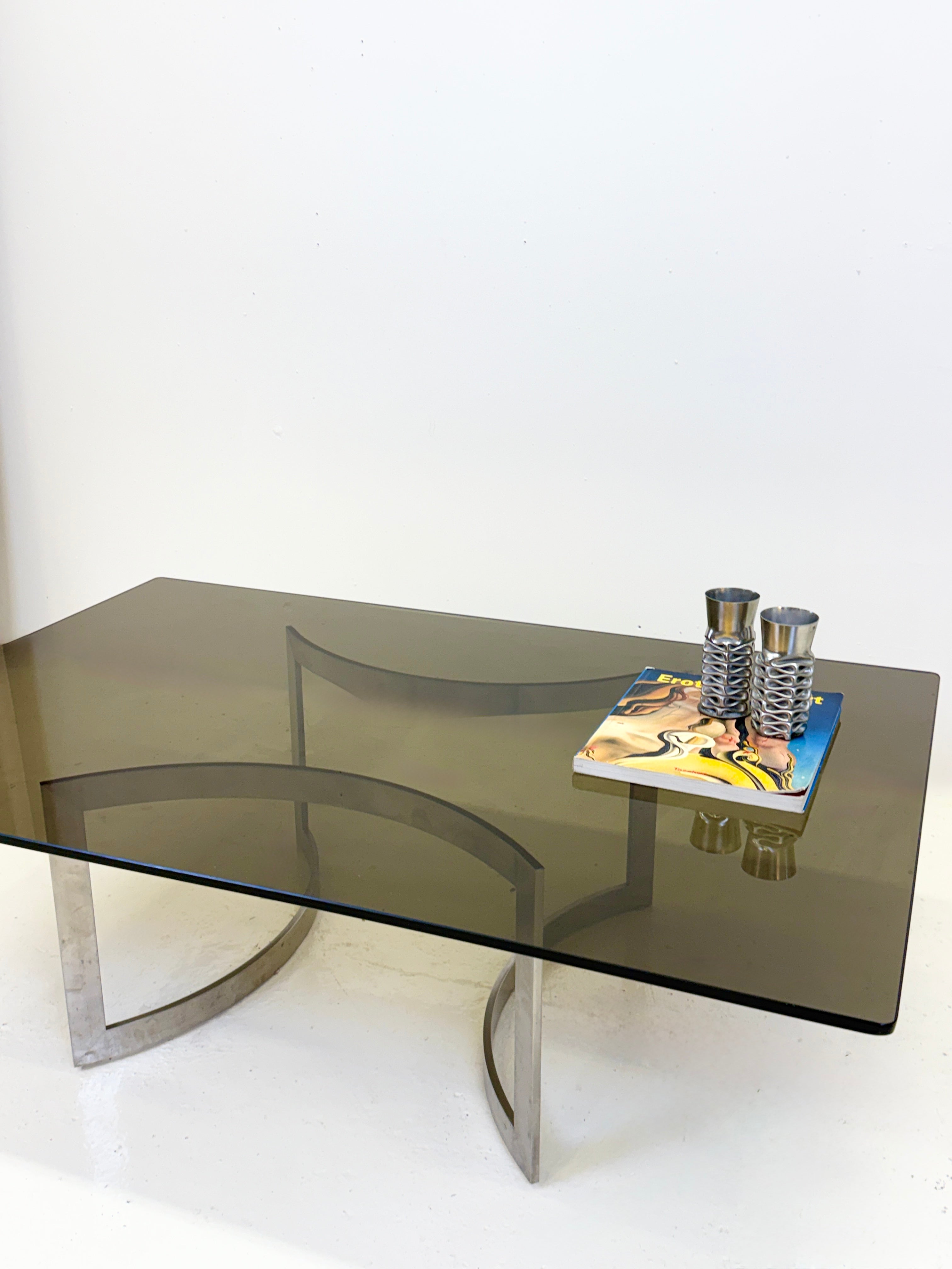 TABLE BASSE SPACE AGE – HENRY NEUMAN , 1970s