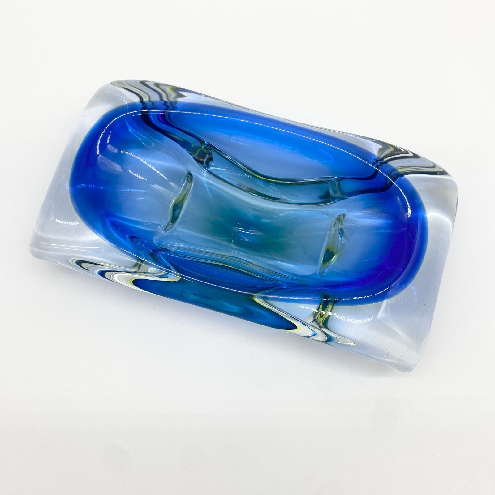 CENDRIER "FLUO SOMMERSO" – MURANO, 1970s
